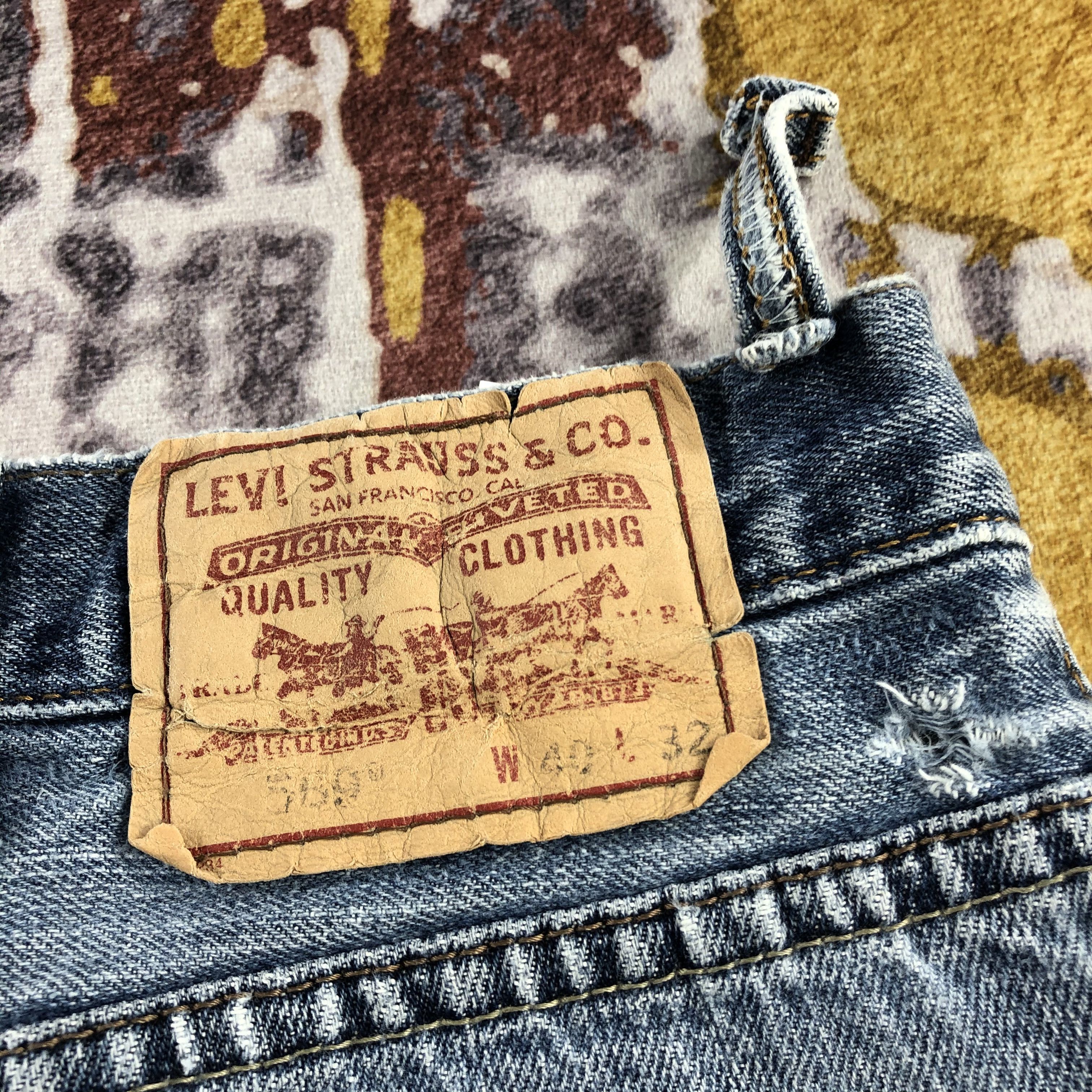 Levi's × Vintage Vintage Blue Wash Levis 569 Jeans-JM2952 Size US 40 / EU 56 - 6 Thumbnail