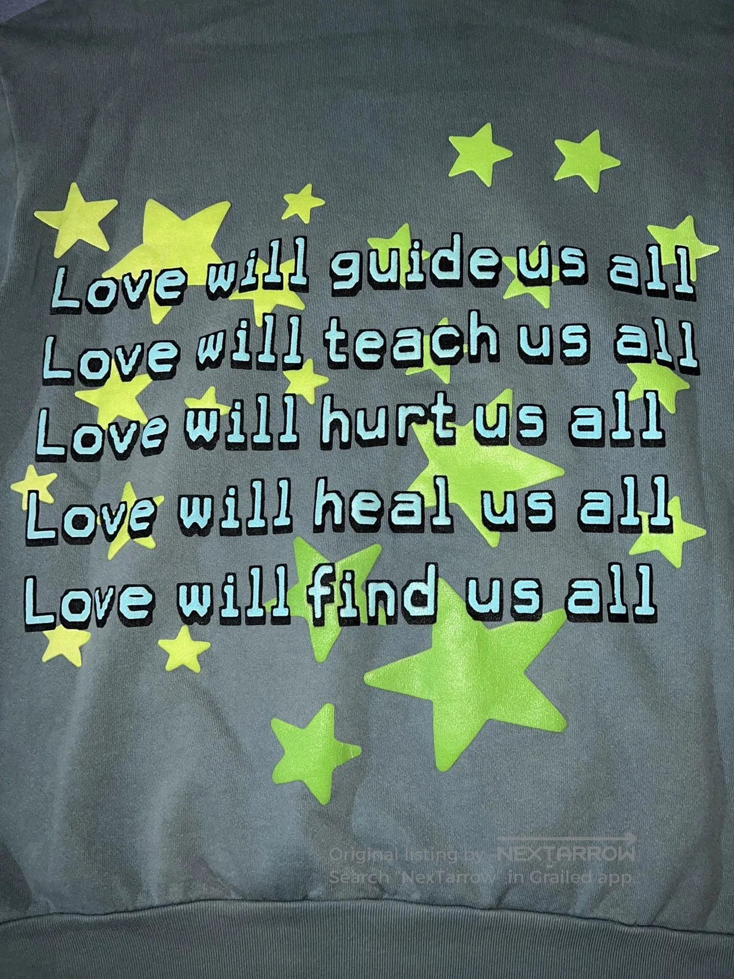 Kanye West kid cudi glow-in-the-dark star hoodie. Size US M / EU 48-50 / 2 - 6 Thumbnail