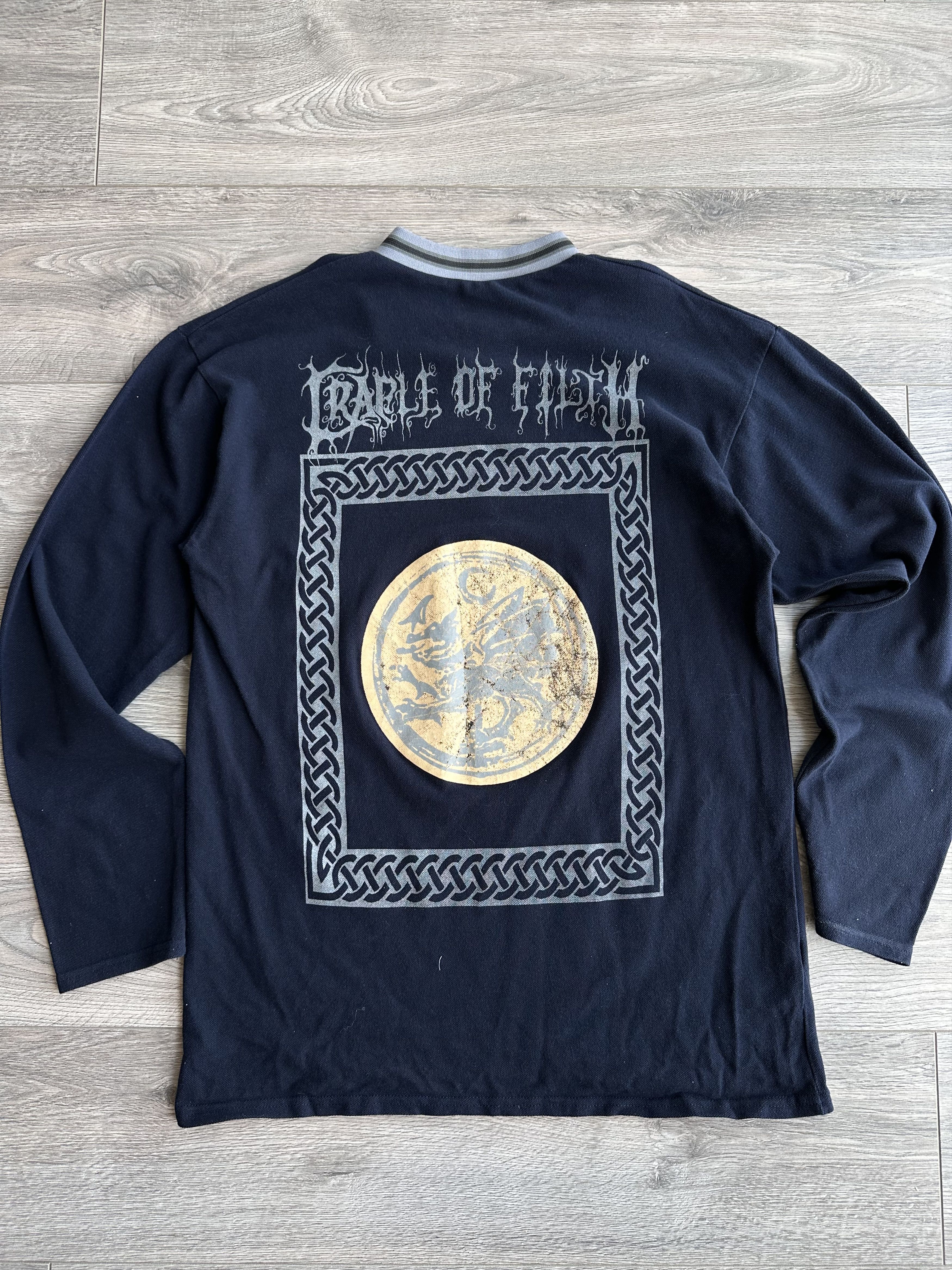 Band Tees × Vintage Cradle of Filth Dusk and Her Embrace Vintage Long Sleeve Size US XL / EU 56 / 4 - 1 Thumbnail