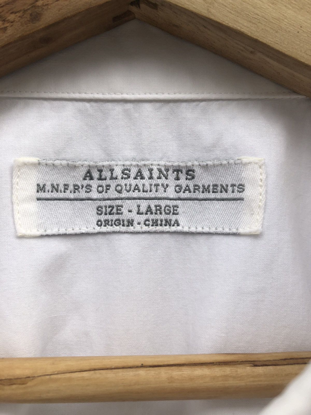 Allsaints Allsaints Button Up Shirt Size US L / EU 52-54 / 3 - 3 Thumbnail