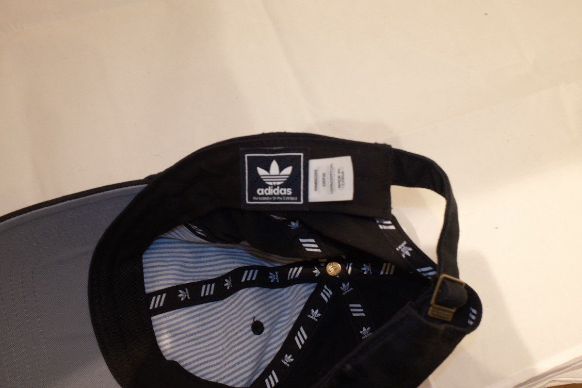 Adidas Black Adidas Hat Size ONE SIZE - 2 Thumbnail