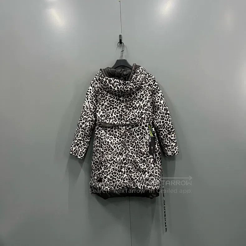 Max Mara Max Mara Leopard Print Double-faced Hooded Jacket Size M / US 6-8 / IT 42-44 - 3 Thumbnail