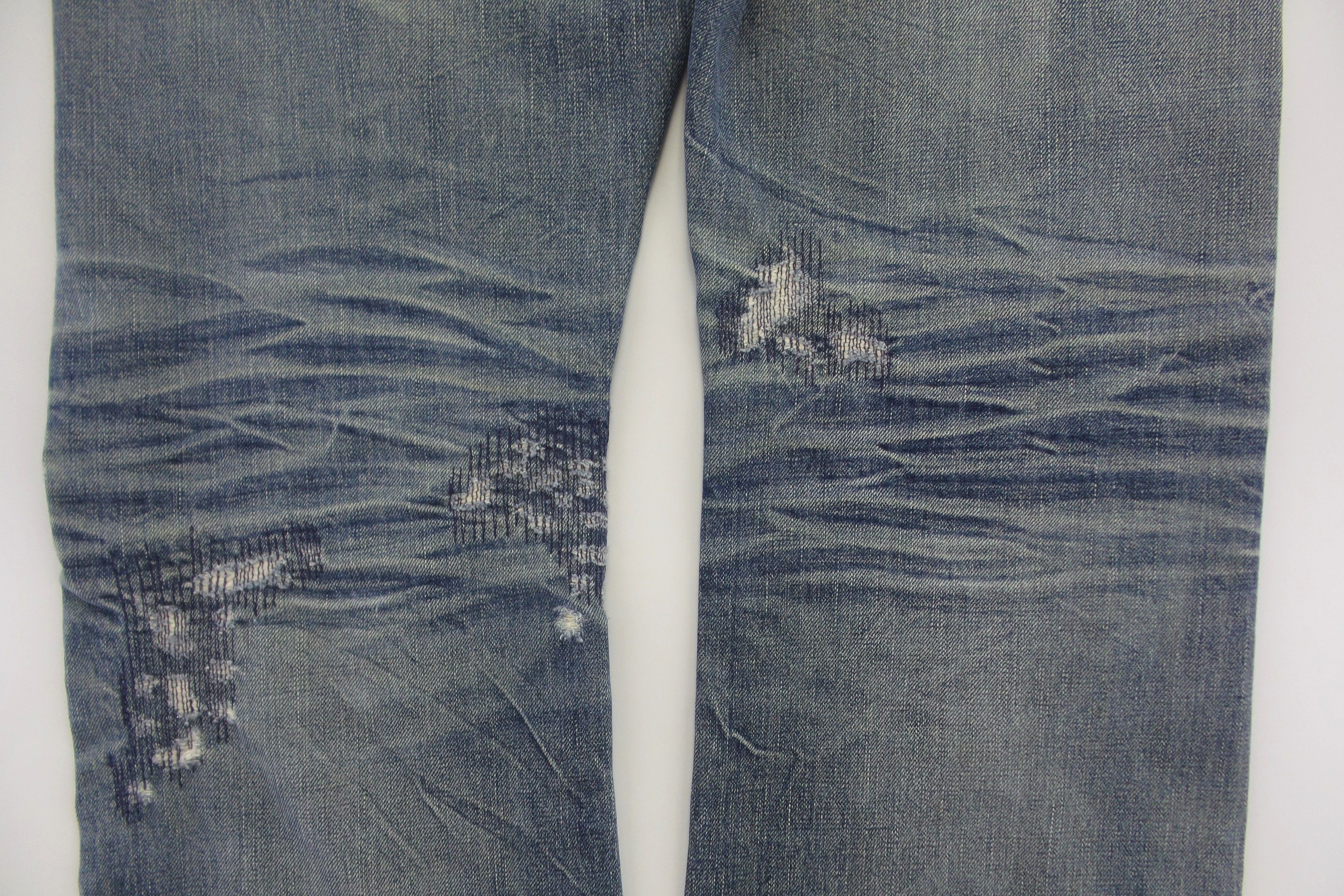 AG Adriano Goldschmied AG Adriano Goldschmied Button Fly Selvedge Jeans W34xL40.5 Size US 32 / EU 48 - 10 Thumbnail