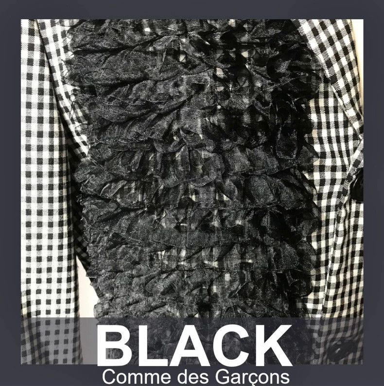 Comme des Garcons Comme Des Garcons Wool suit jacket decorated with plaid si Size S / US 4 / IT 40 - 1 Thumbnail