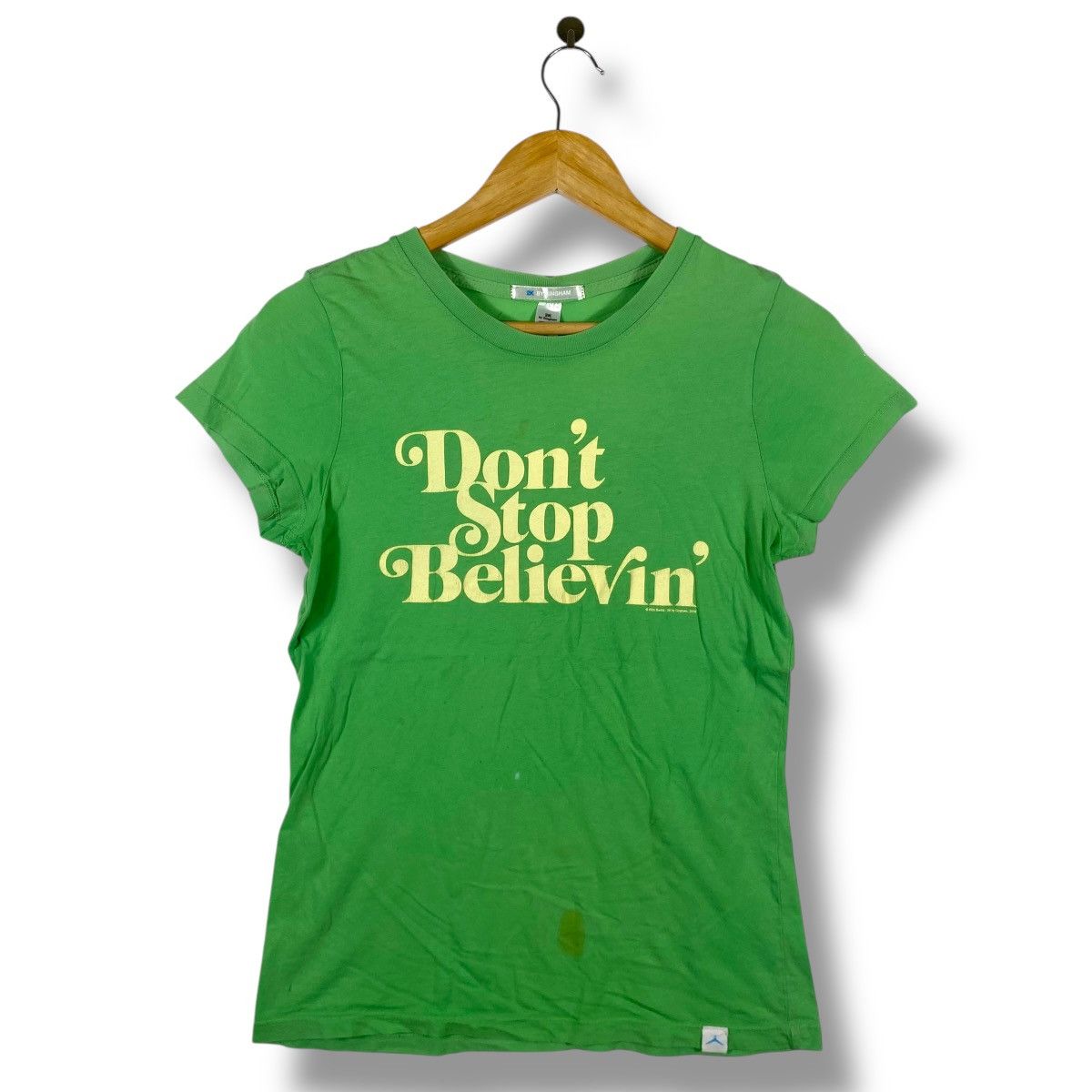 Vintage Don't Stop Believin' RICK BANKS 2K By Gingham 2009