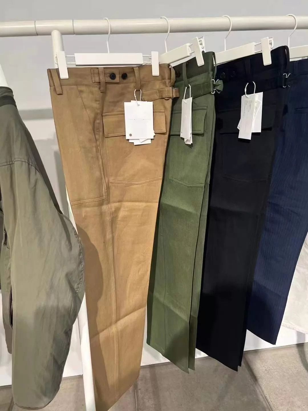 Visvim VISVIM 22SS ALDA PANTS (L/W) Khaki 1 Wool-Linen New Size US 30 / EU 46 - 7 Thumbnail