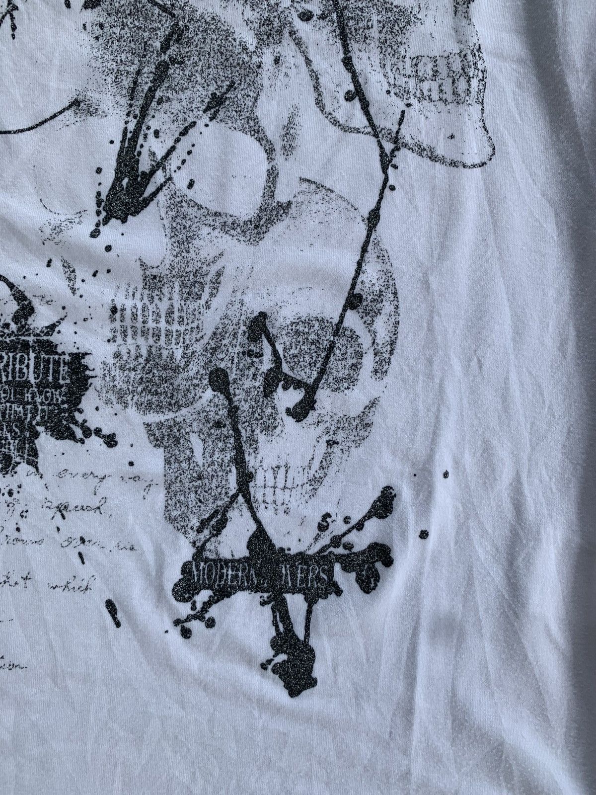 Japanese Brand 2000’s Japanese archive poem Skull ifsixwasnine lgb style Size US L / EU 52-54 / 3 - 10 Thumbnail
