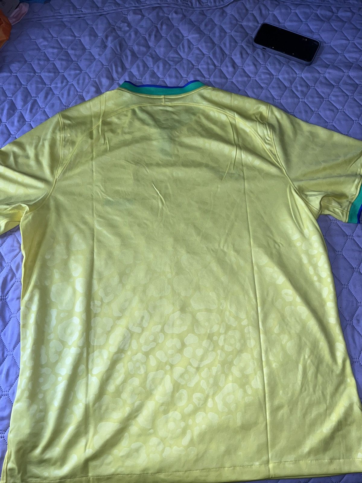 Nike Nike Brazil Jersey/Kit Size US XL / EU 56 / 4 - 4 Thumbnail