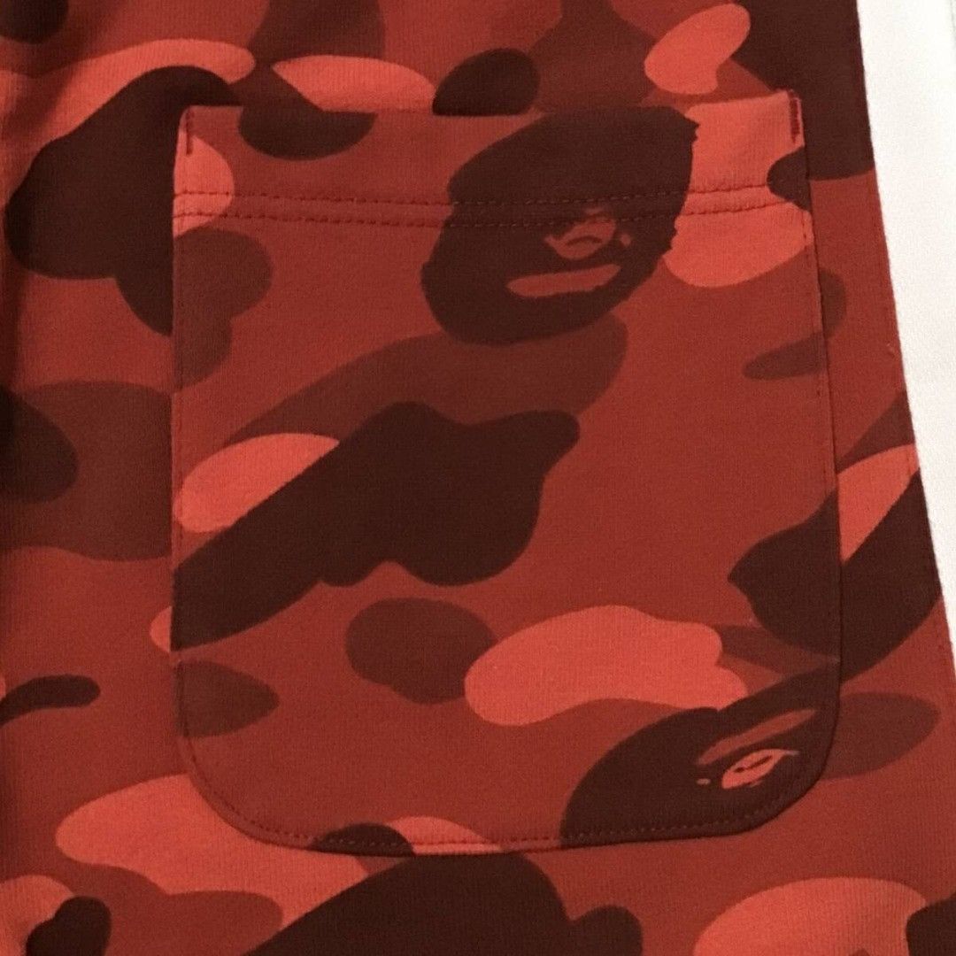 Bape BAPE Red camo sweat pants a bathing ape ★size M Size US 32 / EU 48 - 7 Thumbnail