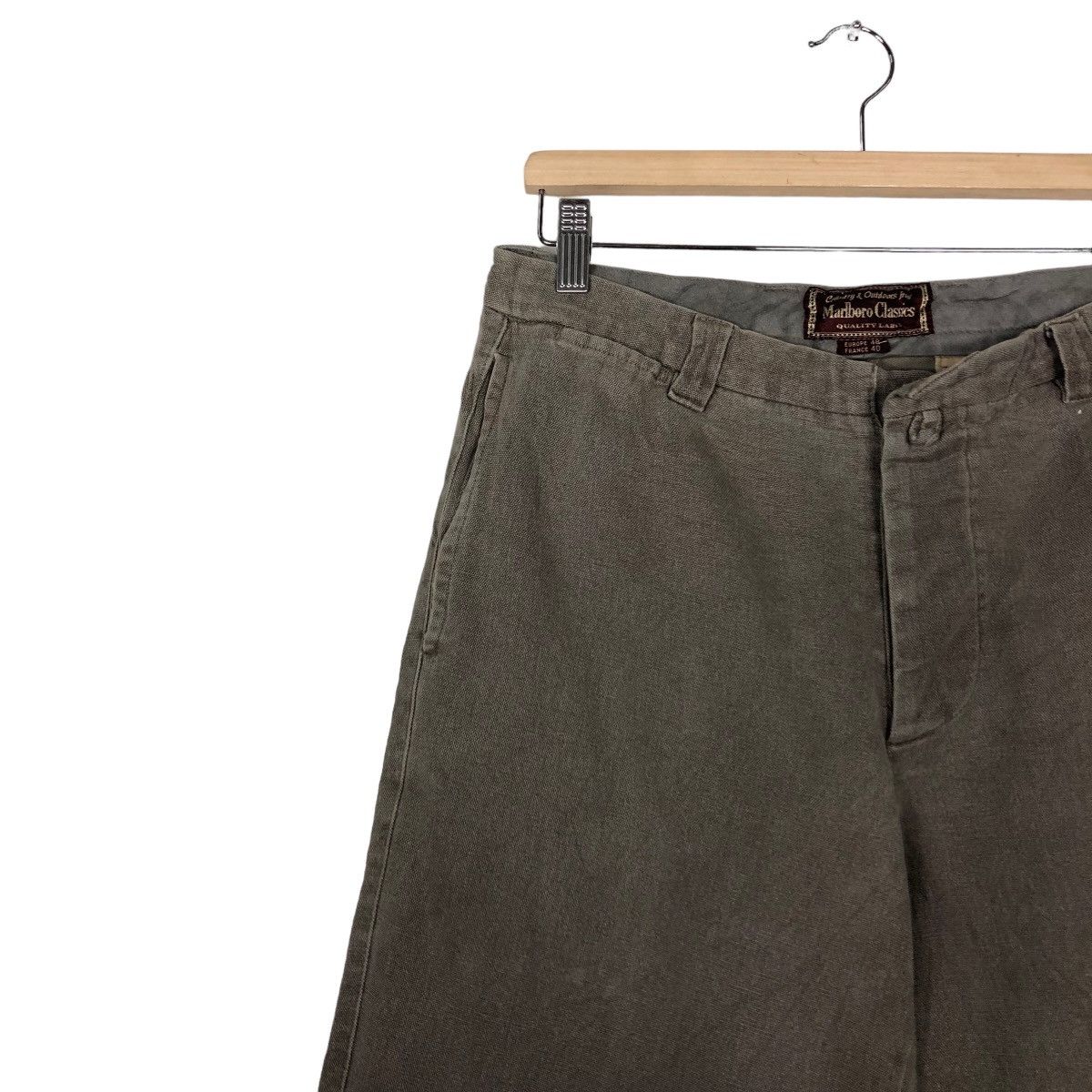 Japanese Brand 🔥Rich Grey - Vintage Marlboro Classic Trousers Size US 32 / EU 48 - 7 Thumbnail