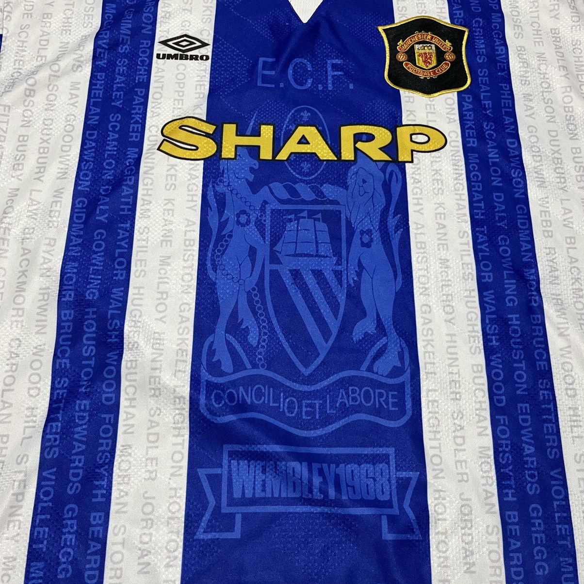Umbro UMBRO VINTAGE Manchester United Vintage Jersey 1994-96 Third Size US L / EU 52-54 / 3 - 3 Thumbnail