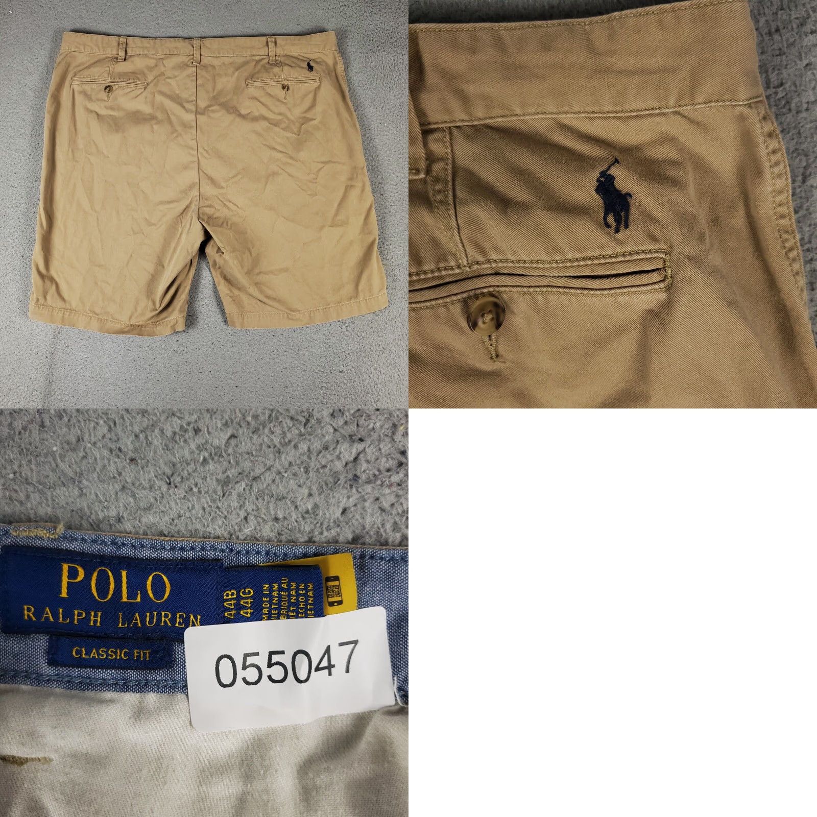 Ralph Lauren Ralph Lauren Mens Brown Flat Front Chino Shorts Size 44 Extra Large Size US 44 / EU 60 - 8 Thumbnail