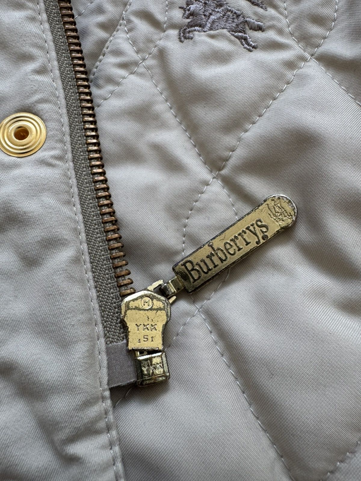 Burberry Vintage Burberrys 90s Nova Check Quilted Coat Jacket Logo Size US L / EU 52-54 / 3 - 8 Thumbnail
