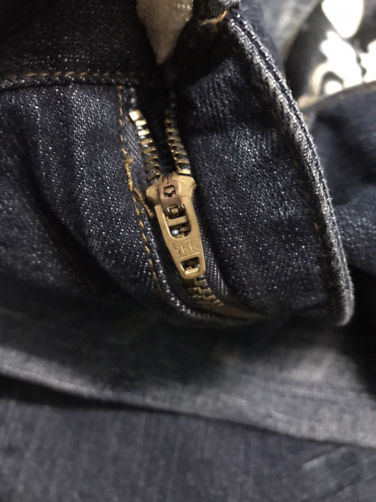 Vintage BINDING OFFER🔥🔥Blue Dragon Embroidered Denim Jeans Size US 36 / EU 52 - 6 Thumbnail