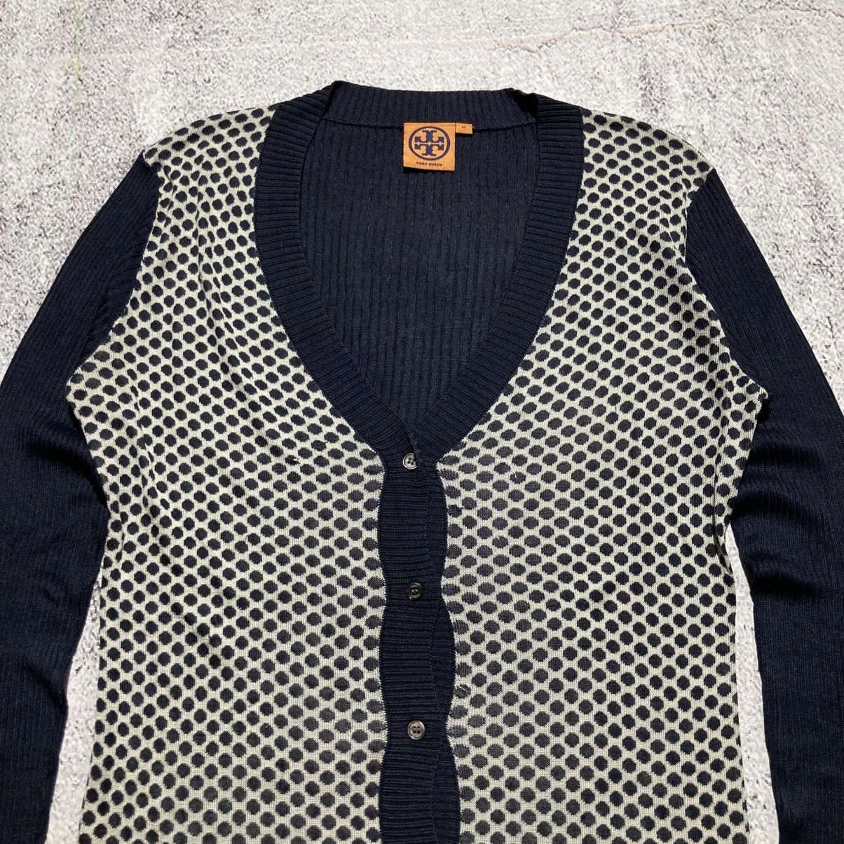 Tory Burch Tory Burch Leopard Motif Silk Cardigan Sweatshirt Luxury Size M / US 6-8 / IT 42-44 - 2 Thumbnail