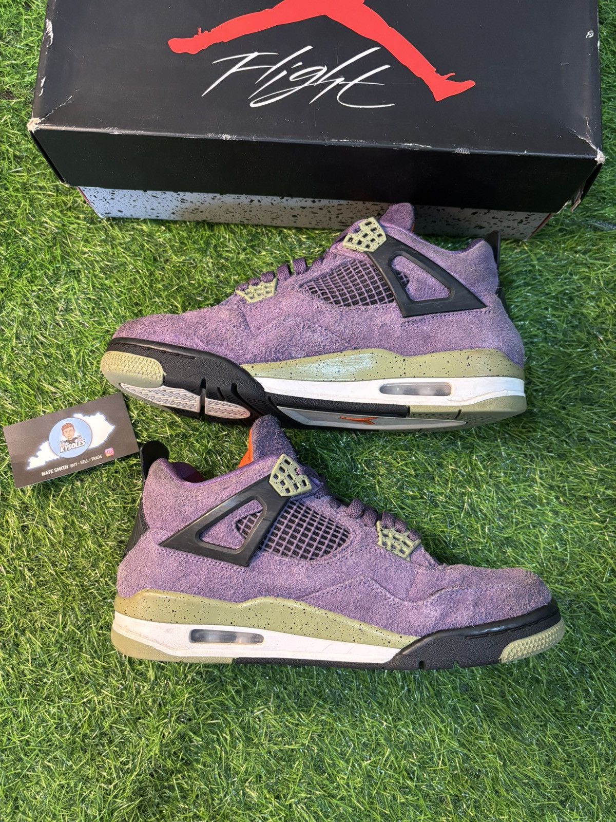 Jordan Brand Jordan 4 purple canyon Size US 8 / EU 41 - 2 Thumbnail