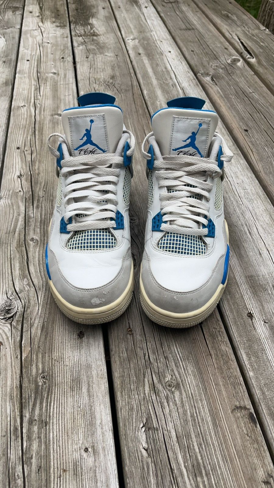 Jordan Brand × Nike Air Jordan 4 Retro Military Blue (2012) Size US 11 / EU 44 - 4 Thumbnail