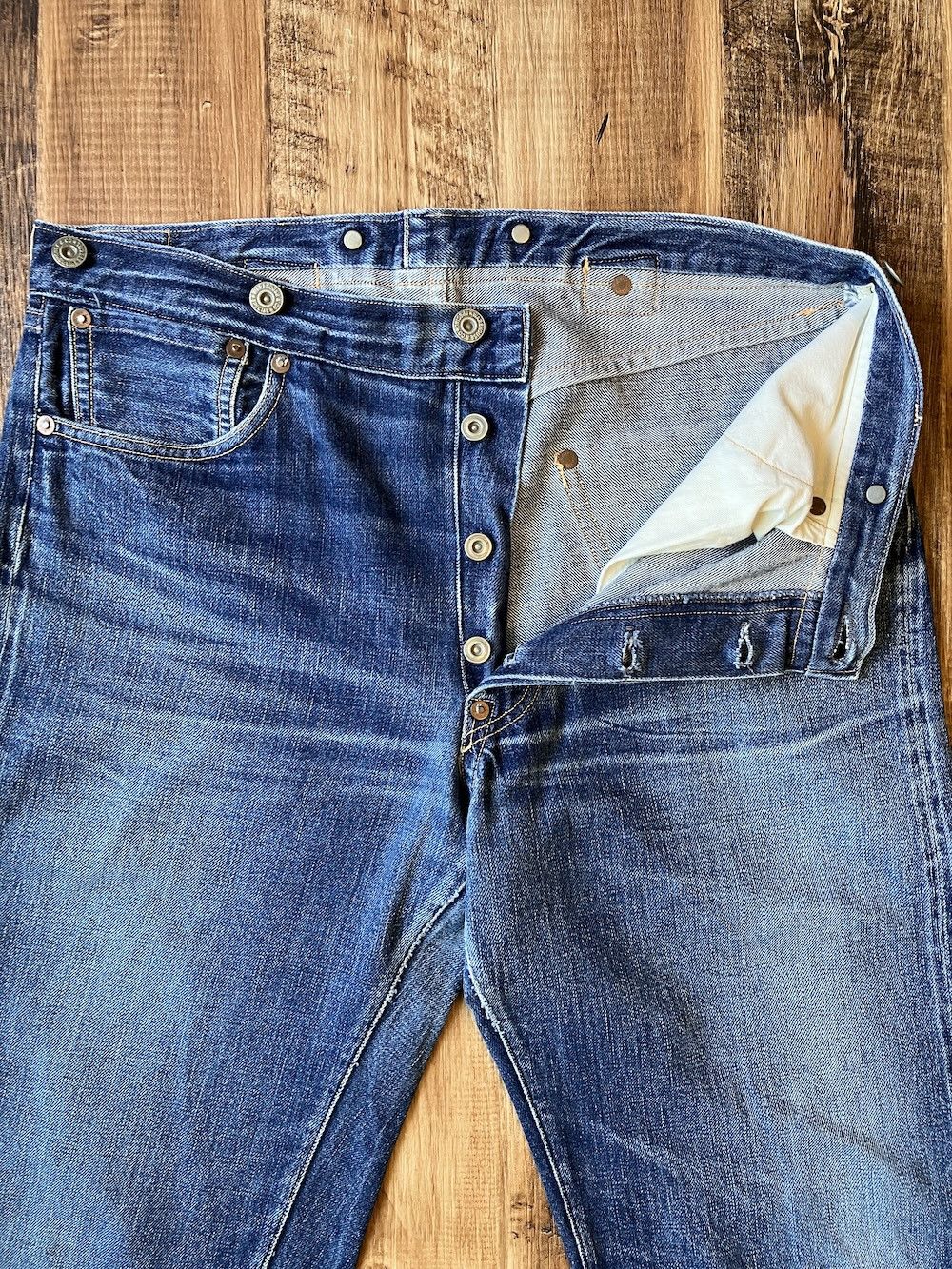 Warehouse & Co. WAREHOUSE Co. 1001XX 1901-type W31 x L32 90s Size US 31 - 6 Thumbnail