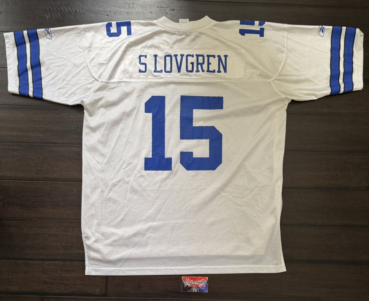 NFL Vintage Reebok NFL Football #15 Jersey White Size US XXL / EU 58 / 5 - 10 Thumbnail