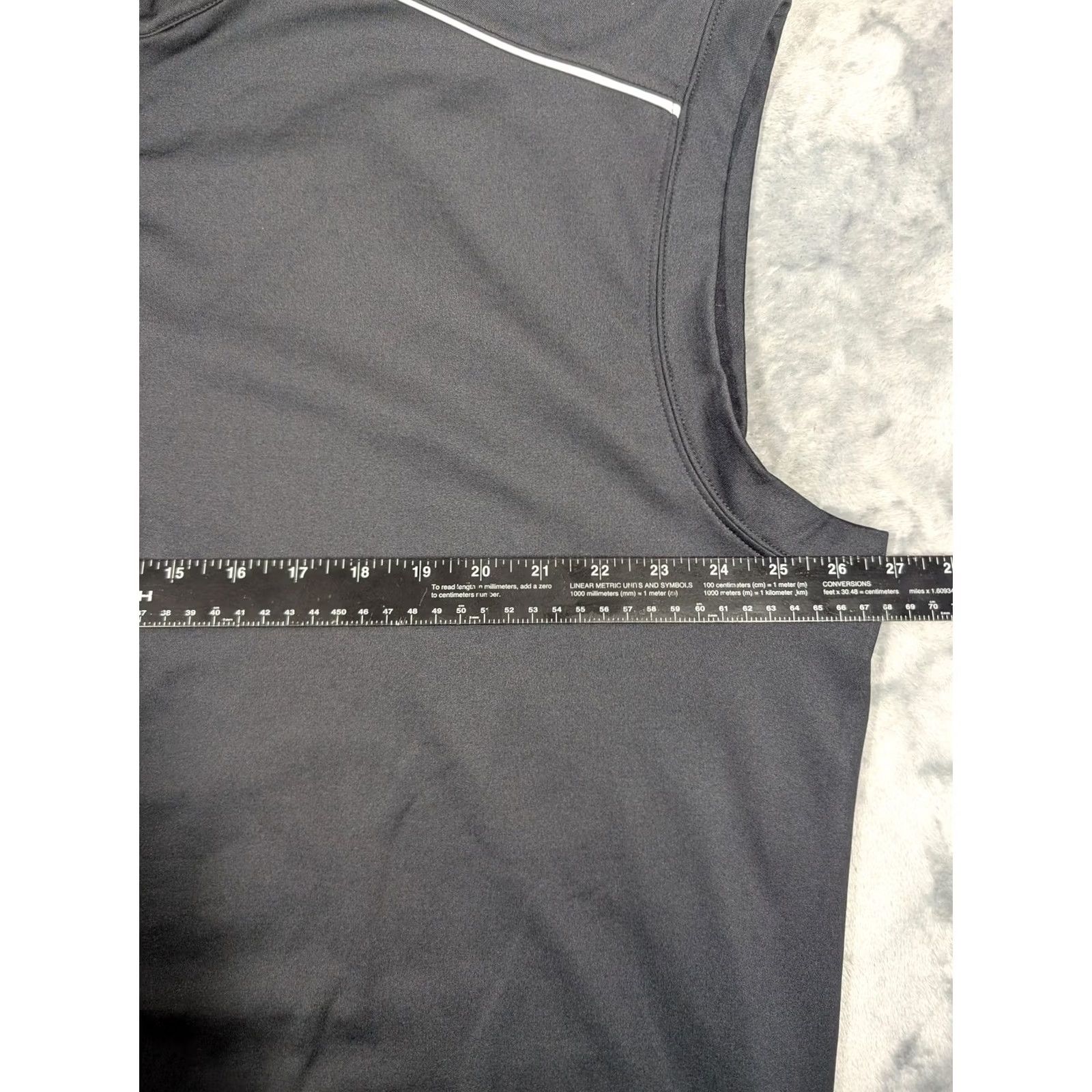 Vintage Maelreg Vest Mens 2XL Black Performance 1/4 Zip Sleeveless Lightweight Athletic Shirt Size US XXL / EU 58 / 5 - 3 Thumbnail