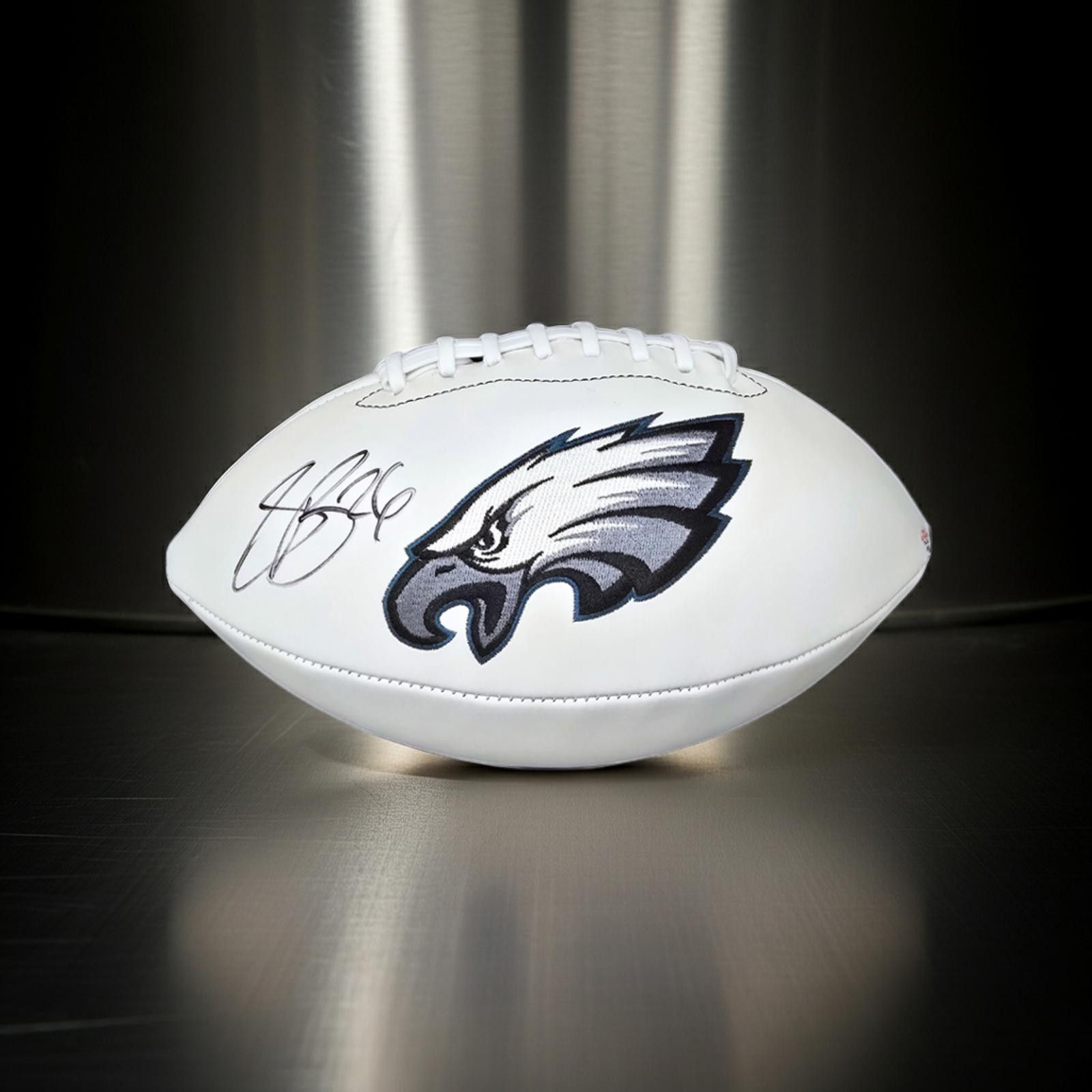 Other Saquon Barkley autographed full size logo football COA Size ONE SIZE - 1 Thumbnail