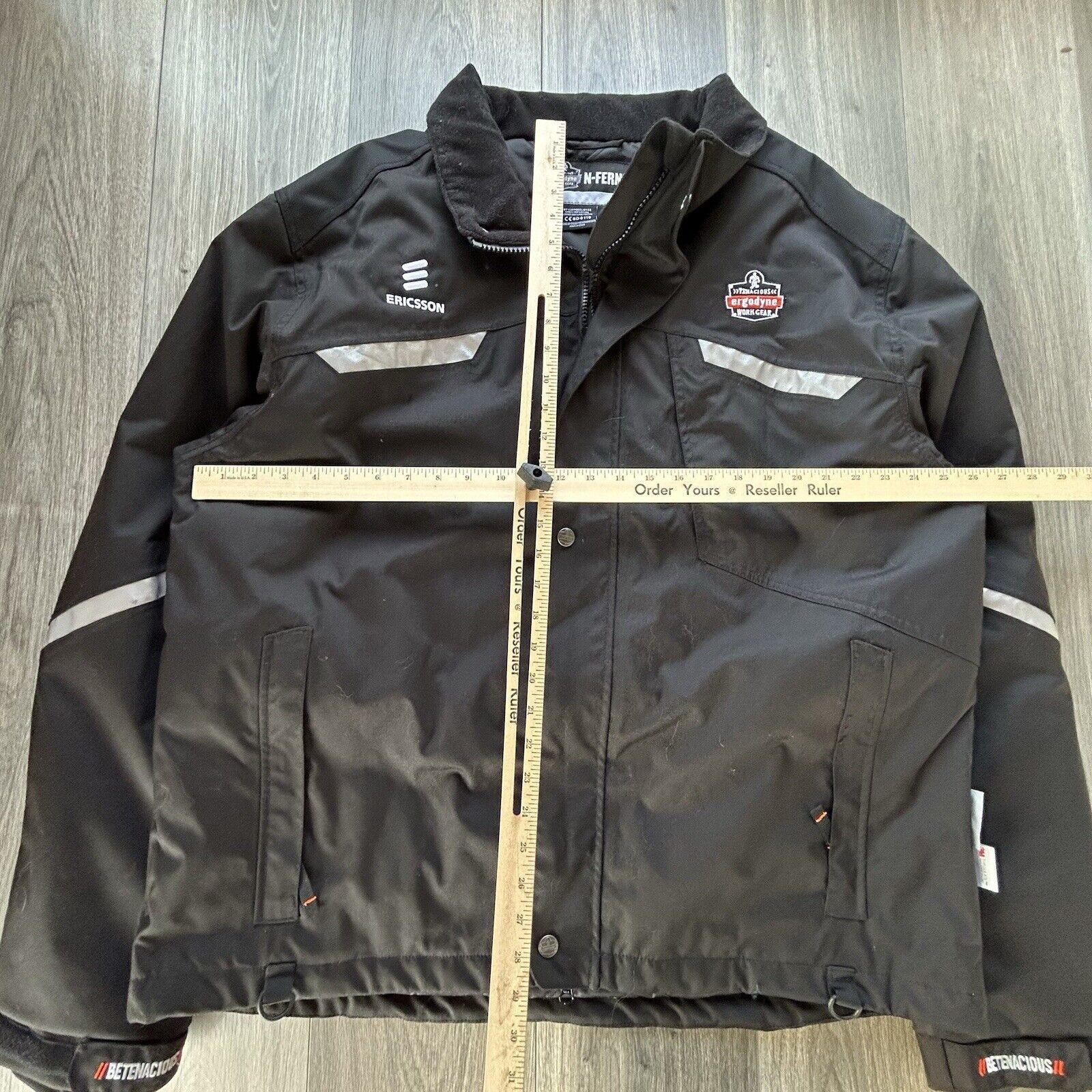 Vintage Ergodyne N-Ferno Jacket 6466 Winter Work Coat 500D Shell Size US XL / EU 56 / 4 - 8 Thumbnail