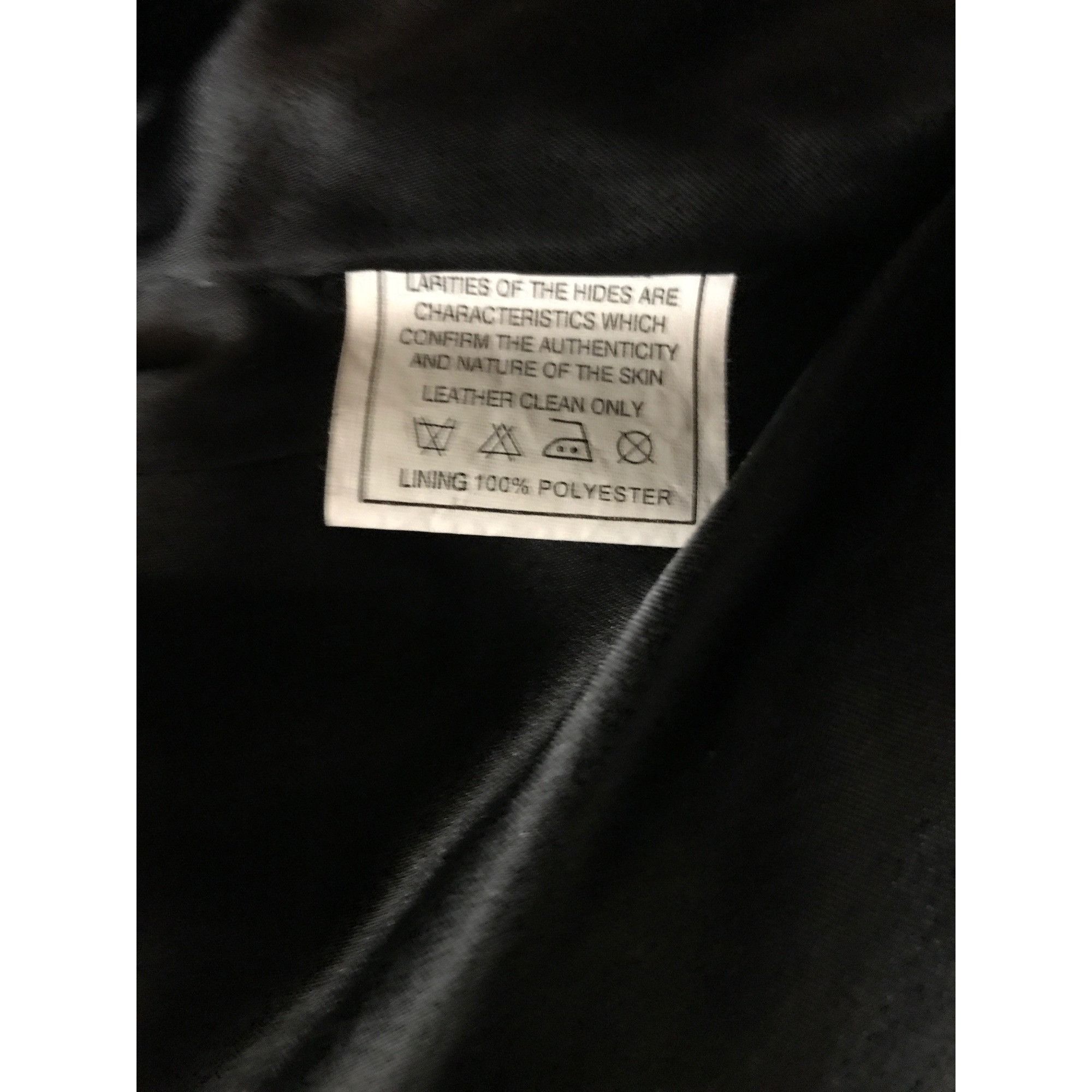 Vintage Fabiani Women's Black Leather V Neck Belted Moto Y2K Jacket Size S / US 4 / IT 40 - 8 Thumbnail