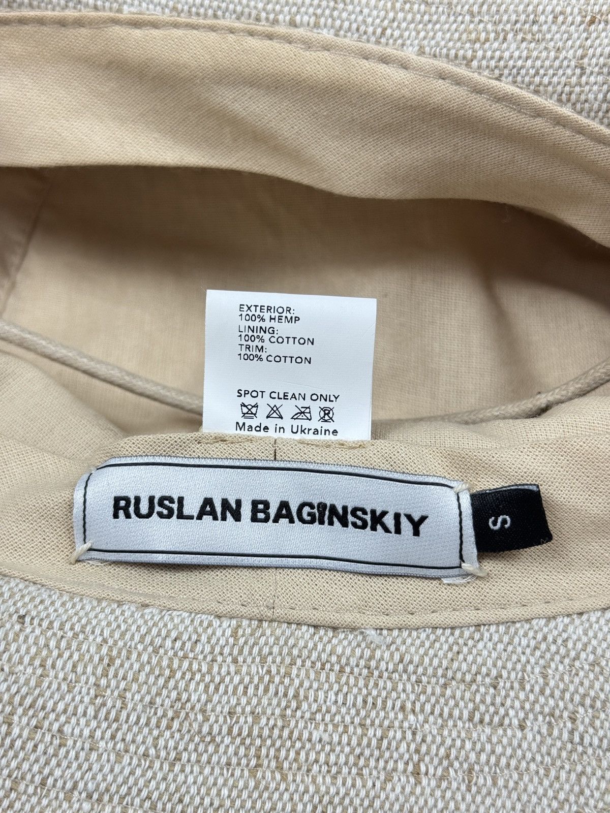 Ruslan Baginskiy Ruslan Baginskiy hemp panama Size ONE SIZE - 5 Thumbnail