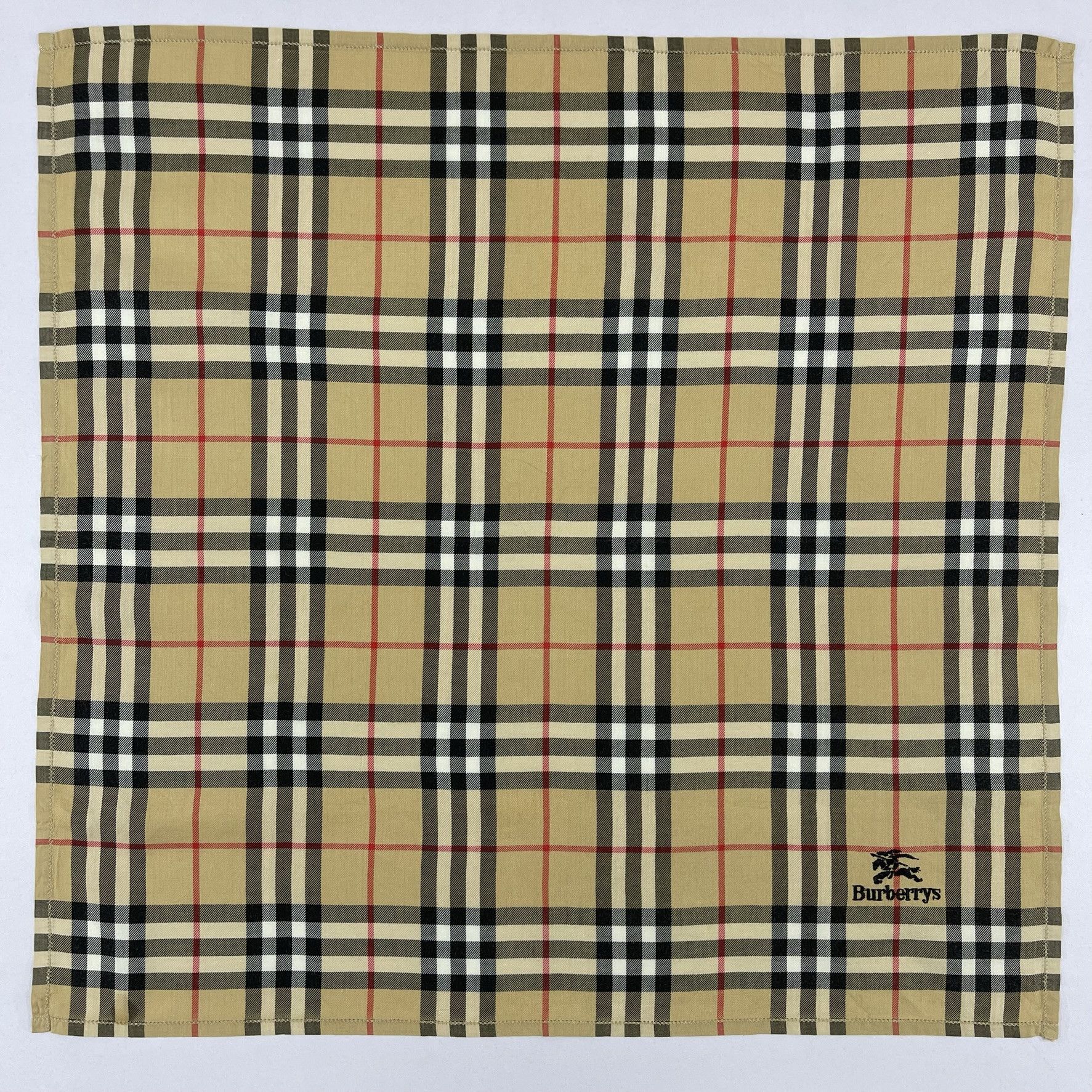 Burberry Burberry Nova Check Handkerchief / Bandana - 4150 Size ONE SIZE - 2 Thumbnail
