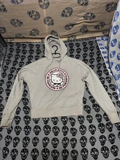 Y2K lucky brand size M zip hoodie asian aop tiger dragon Ed Hardy esque