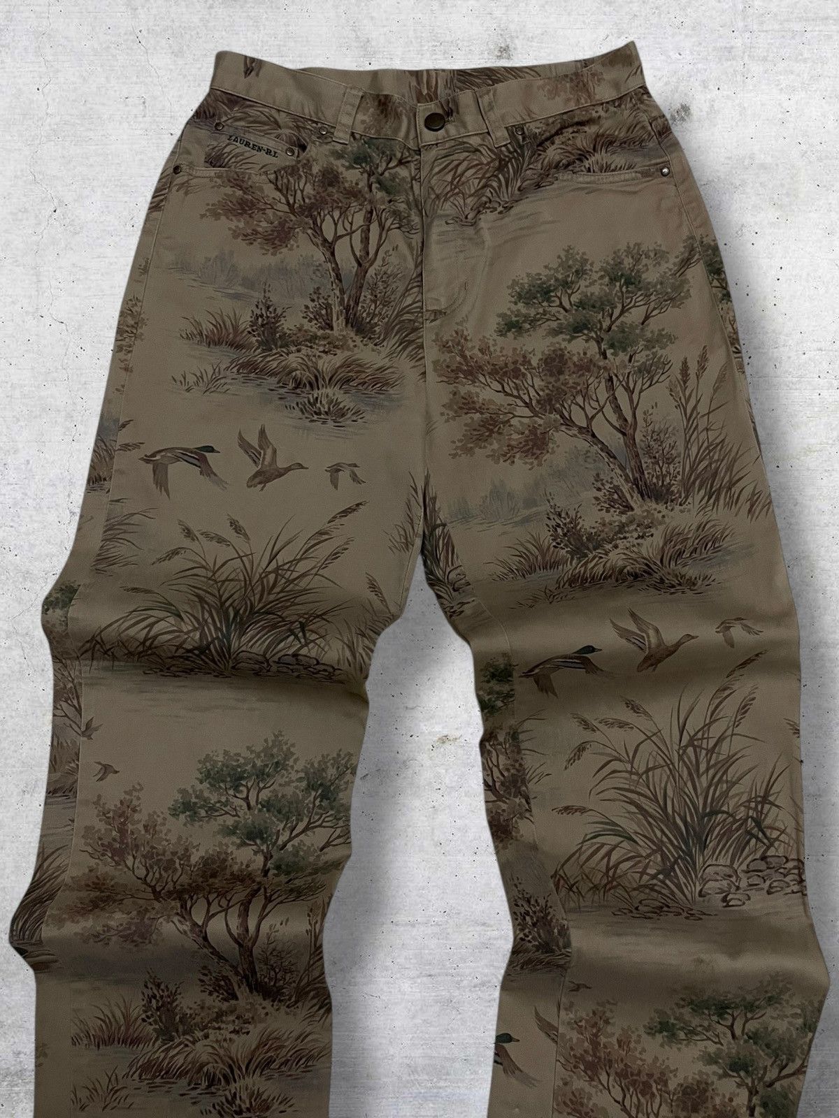 Polo Ralph Lauren POLO RALPH LAURENT VINTAGE DESIGNER 90S FETITE FOREST PANT Size US 29 - 4 Thumbnail