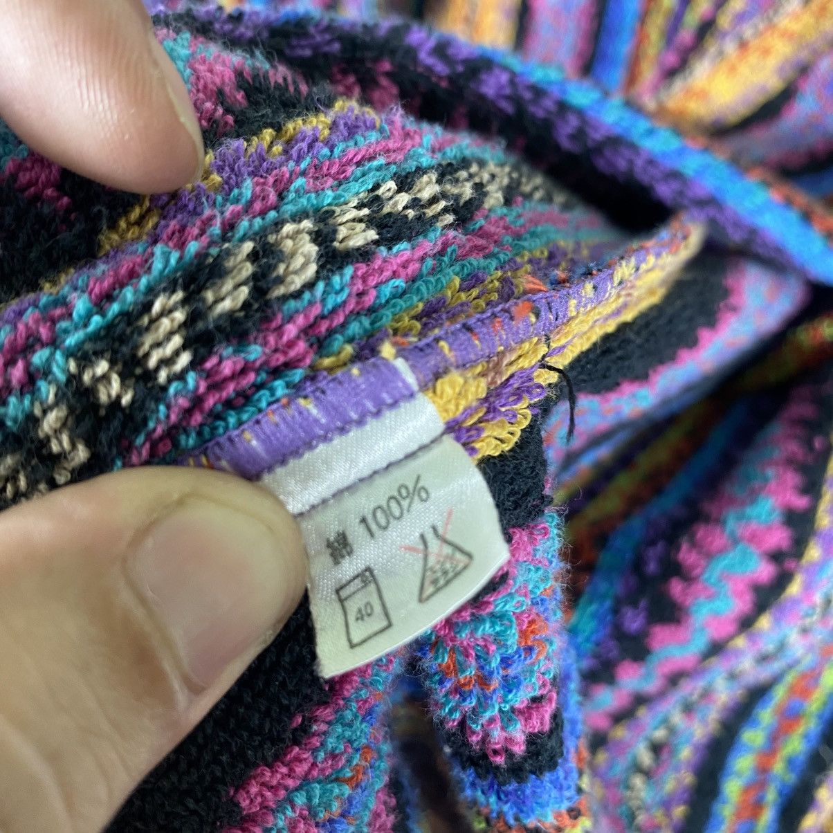 Missoni Rainbow Bathrobe Missoni Home 3D Knit Striped Sweater Unisex Size L / US 10 / IT 46 - 10 Thumbnail