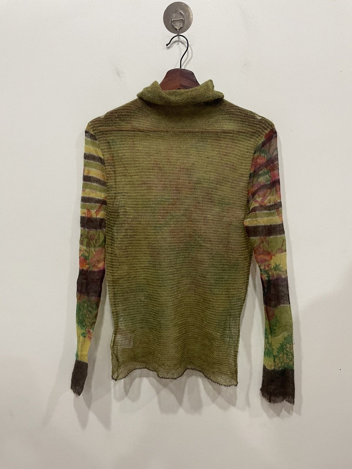 Japanese Brand Noriko raki Japanese Brand High Neck Shirt Size L / US 10 / IT 46 - 1 Thumbnail