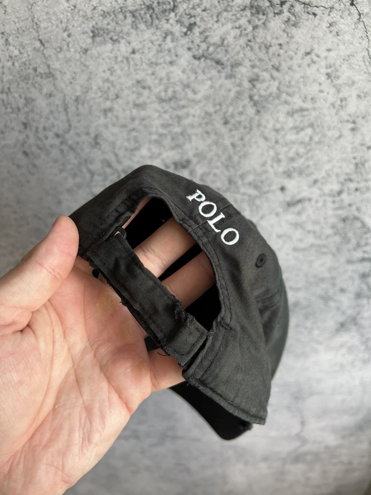 Polo Ralph Lauren Polo Ralph Lauren Baseball Cap Hat Men One Size Trashed PRL Size ONE SIZE - 16 Thumbnail