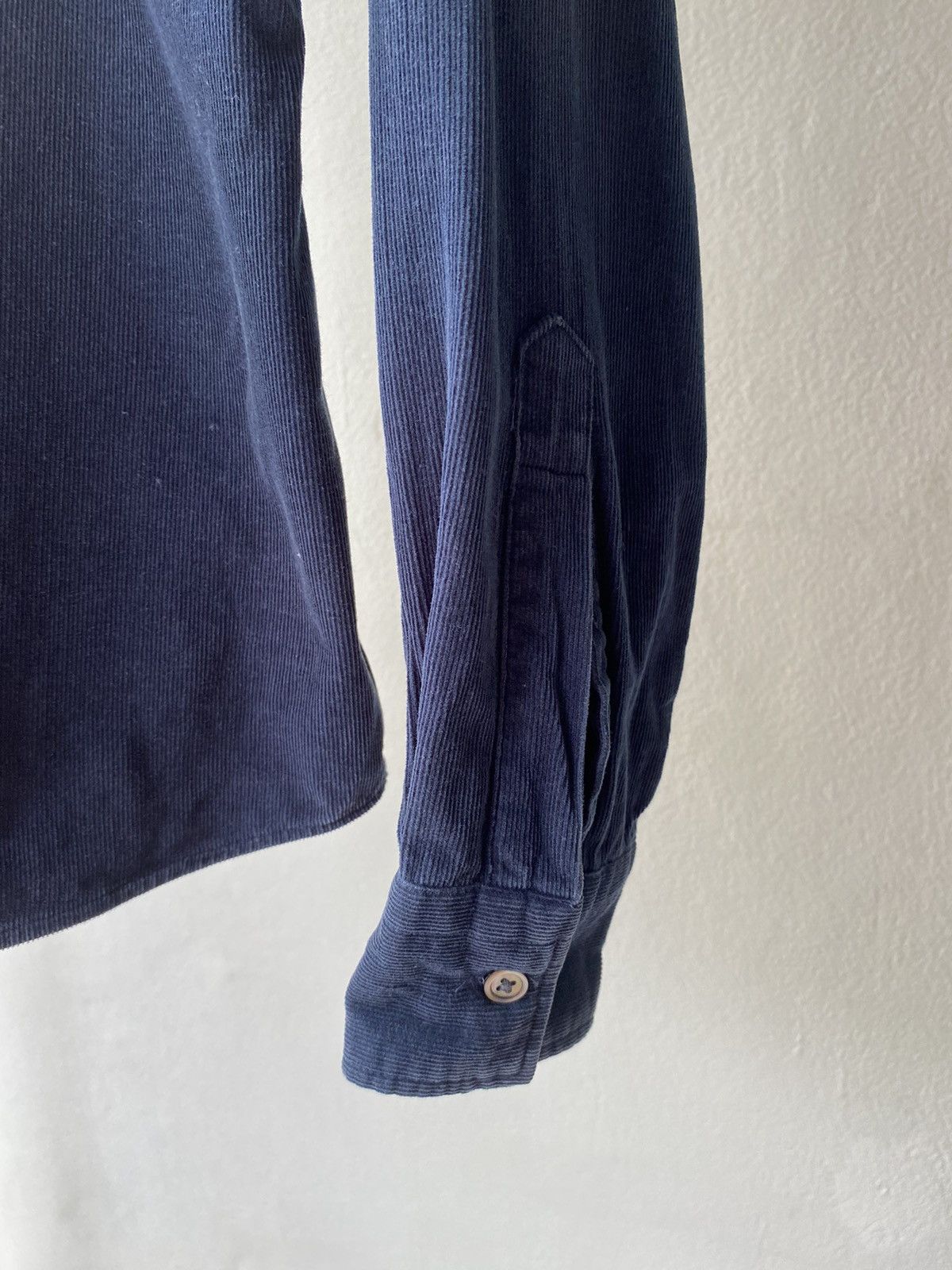Designer × Japanese Brand G G D Navy Shirt with Polka Dot Panel Detail Size US M / EU 48-50 / 2 - 10 Thumbnail