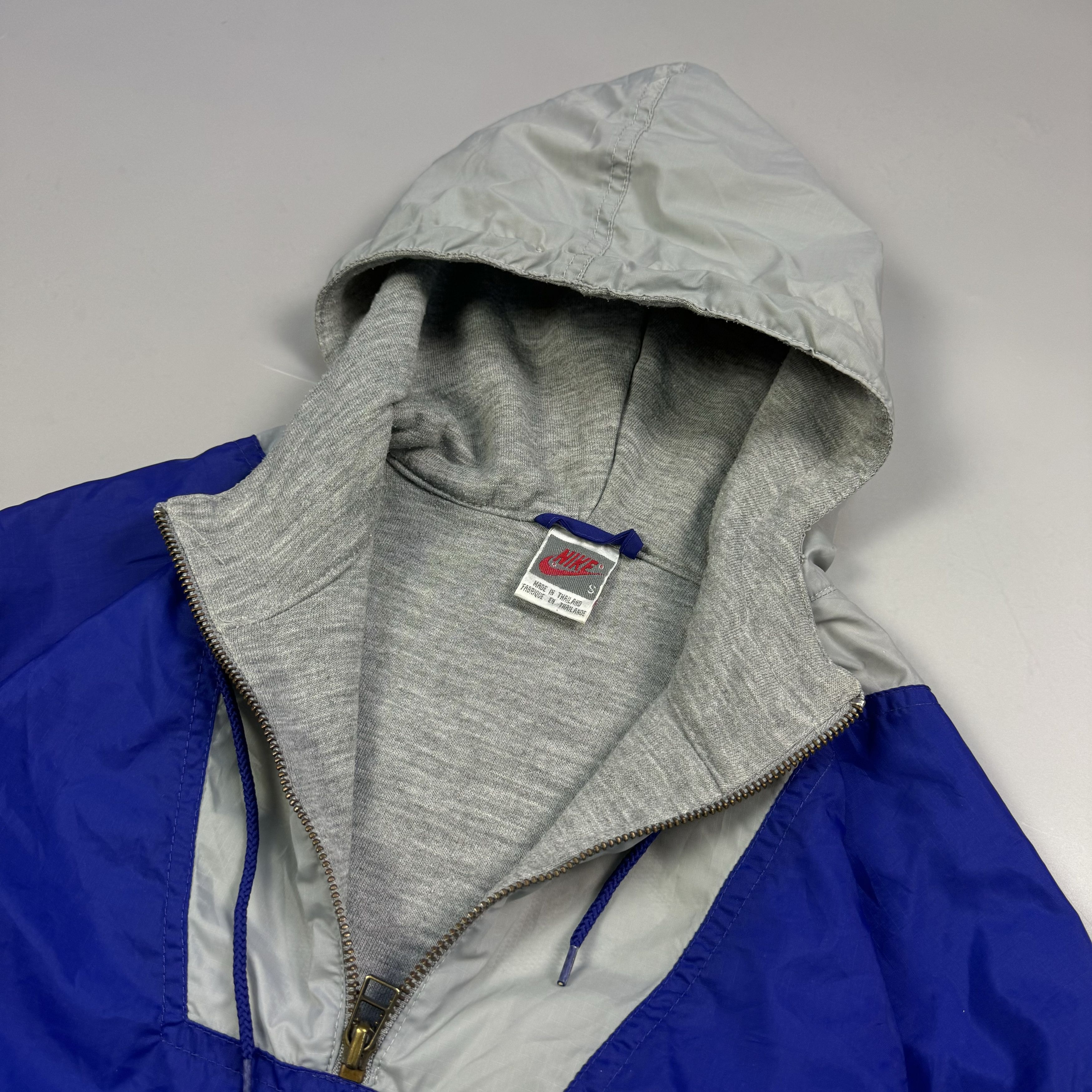 Nike × Vintage NIKE USA BEAVERTON OREGON NYLON 1/4 ZIP JACKET VINTAGE 1980S Size US S / EU 44-46 / 1 - 3 Thumbnail