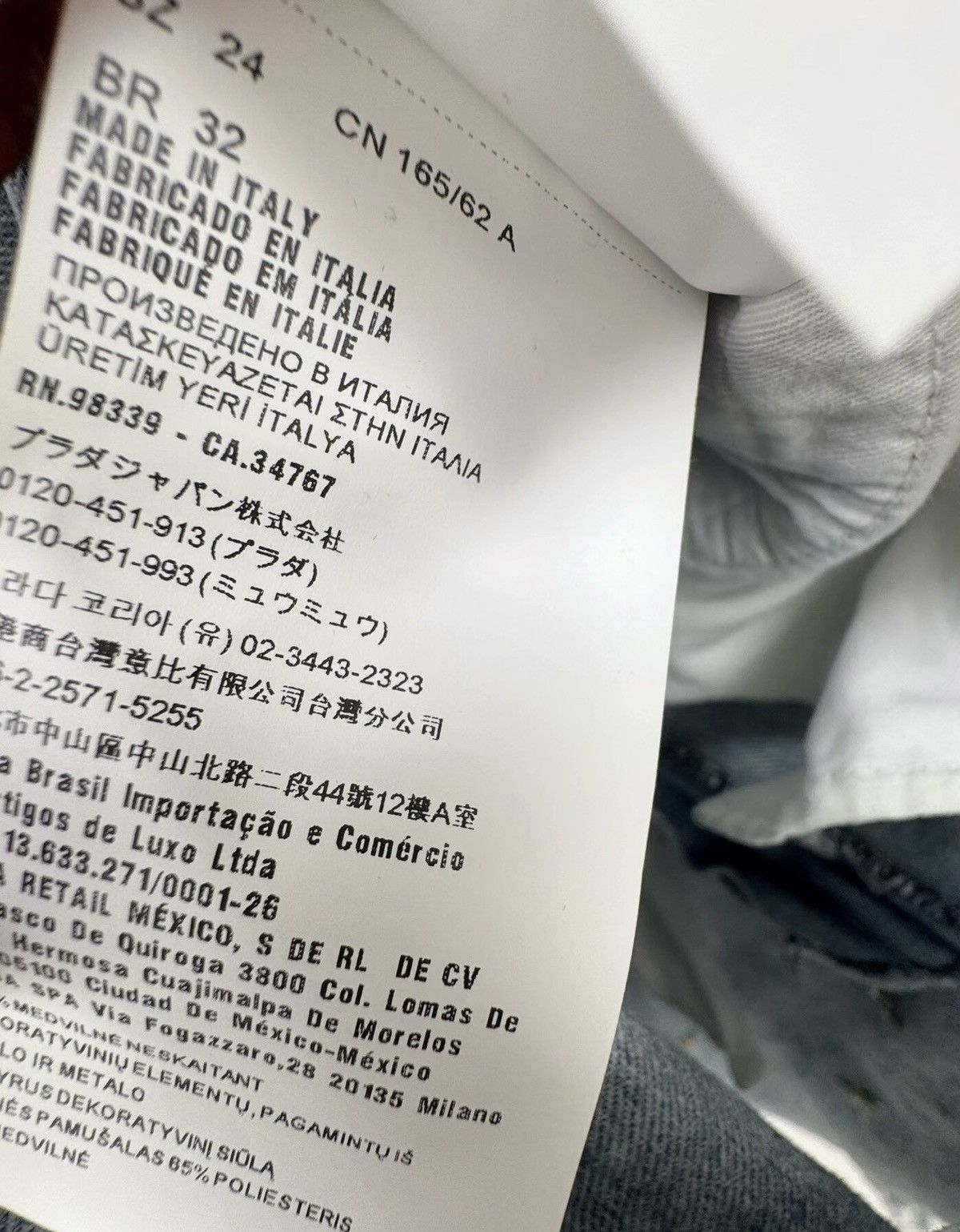 Miu Miu Miumiu denim shorts Size 24" / US 00 / IT 34 - 3 Thumbnail