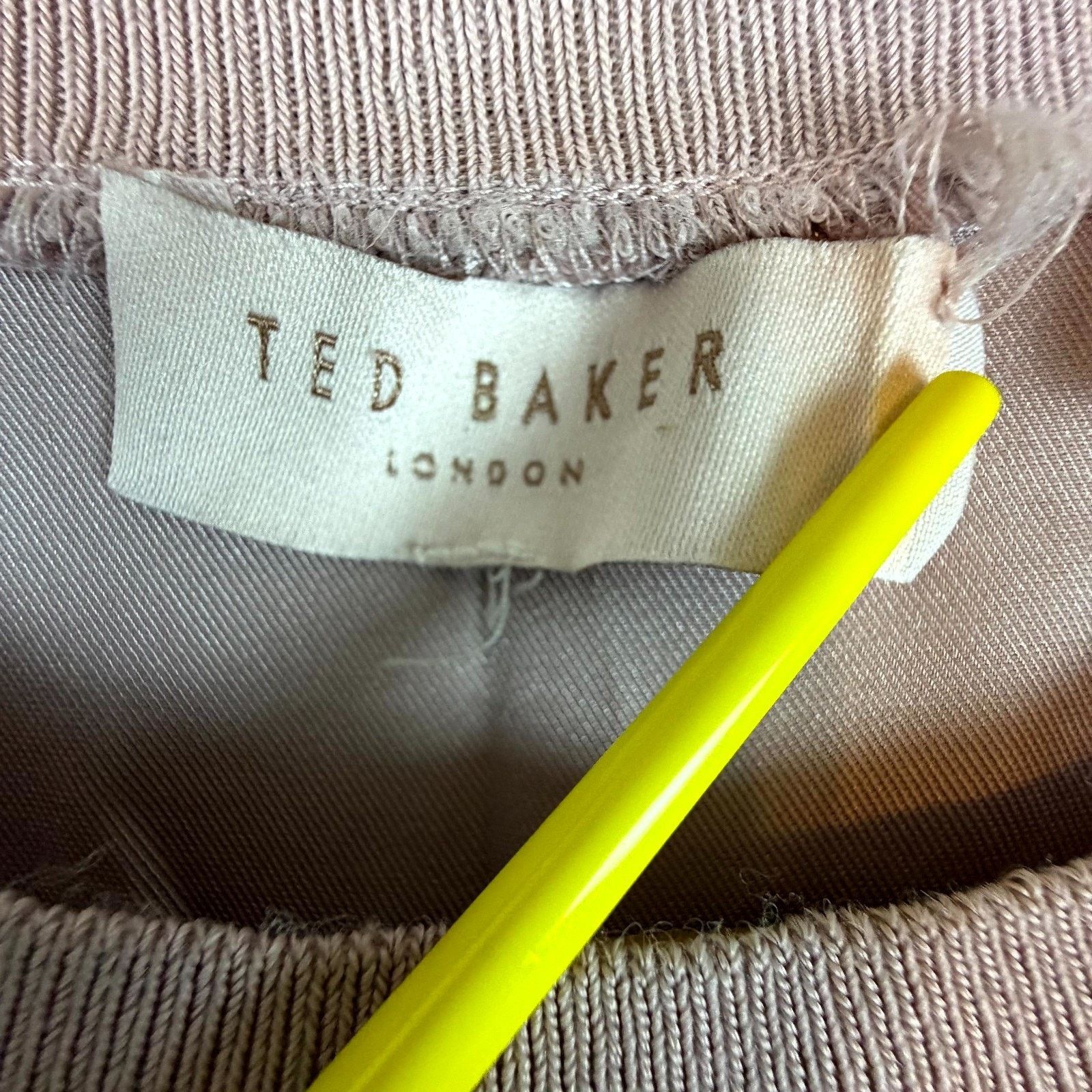 Ted Baker Ted Baker Ted Says Relax Samiey Ruched Satin Top Womens Pink Size XS / US 0-2 / IT 36-38 - 5 Thumbnail