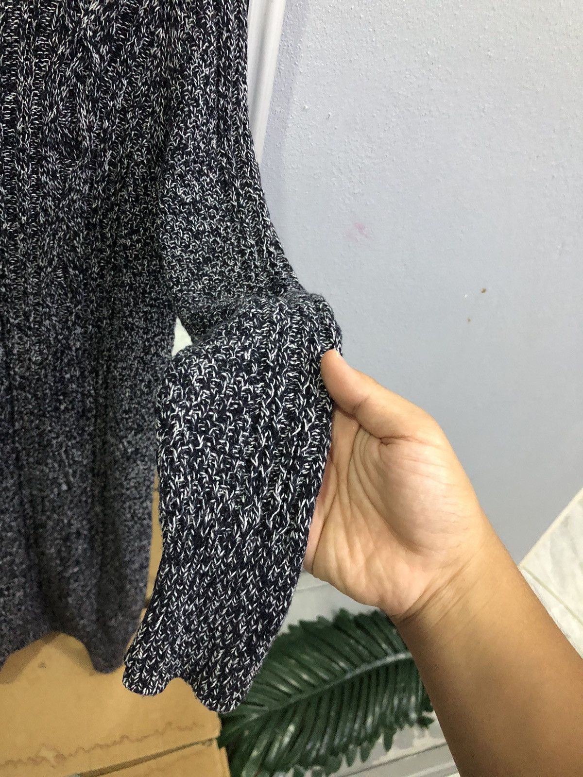 Global Work Global Work Marled Heavy Knit Midi Dress Japan Size M / US 6-8 / IT 42-44 - 7 Thumbnail