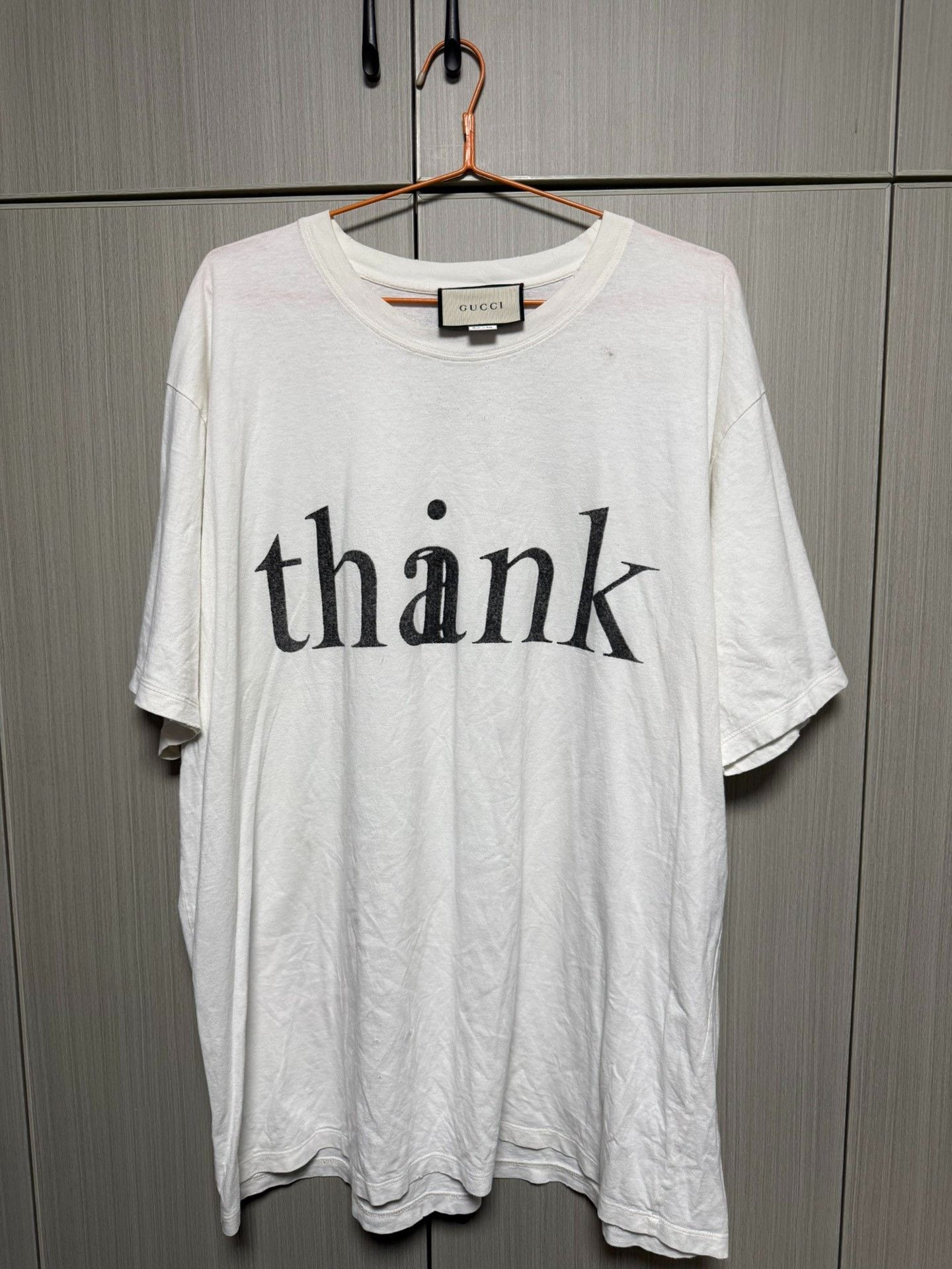 Gucci Gucci White T-Shirt M Men Size US M / EU 48-50 / 2 - 1 Thumbnail