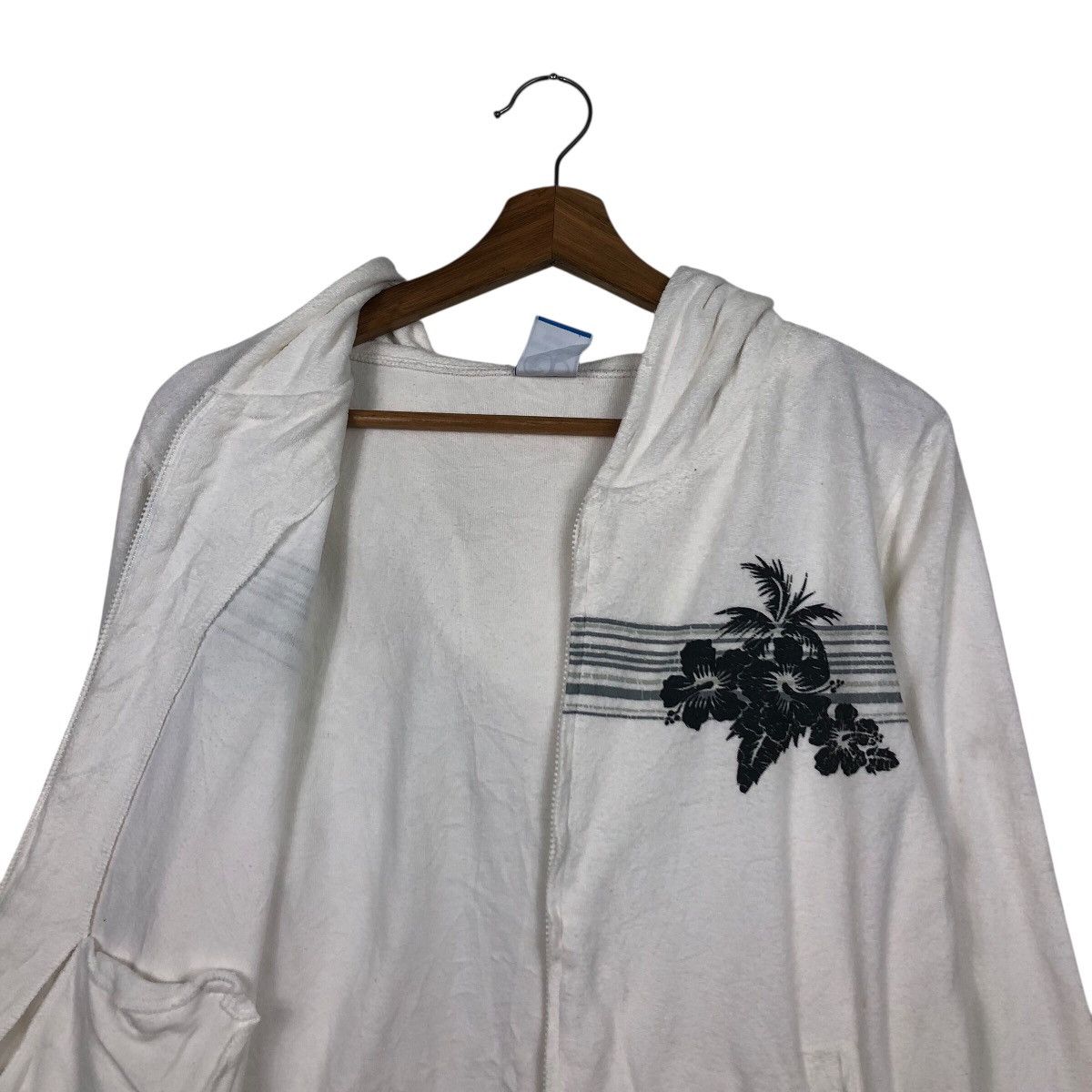 Japanese Brand 📌Vintage Zipper Hoodie Ocean Pacific Sunwear Big Logo Hawaii Size US M / EU 48-50 / 2 - 14 Thumbnail