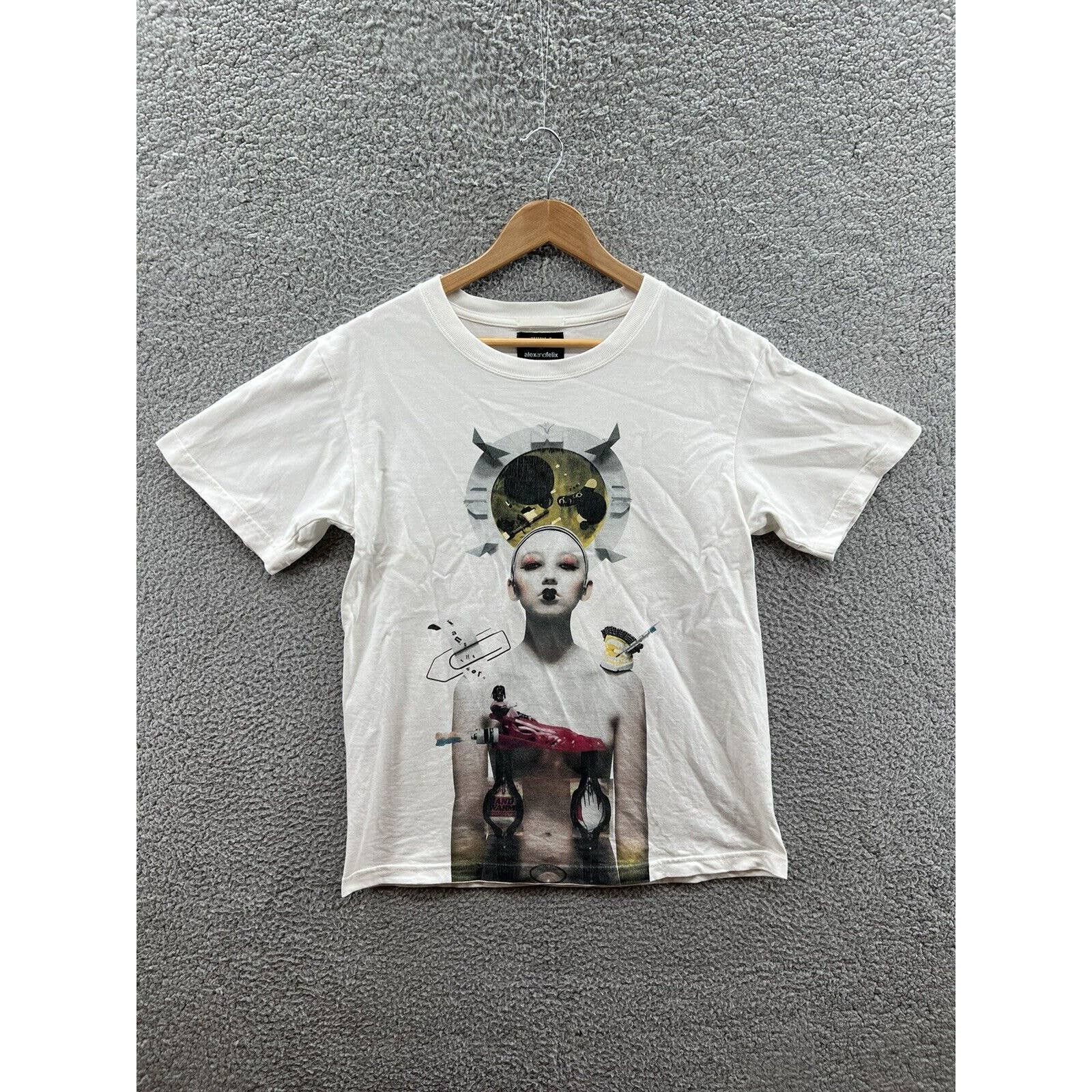 Juun.J Juun.J X AlexandFelix Men’s White T-Shirt Size Medium Size US M / EU 48-50 / 2 - 1 Thumbnail