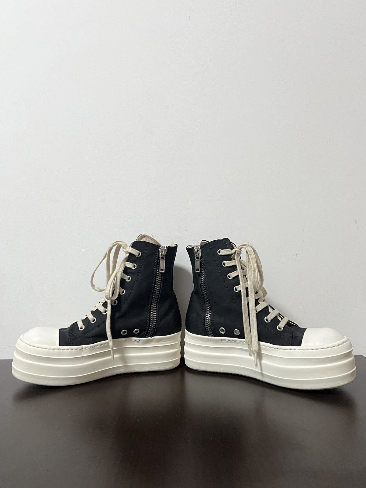 Rick Owens Drkshdw Rick owens drkshdw double bumper ramones Size US 6 / IT 36 - 6 Thumbnail
