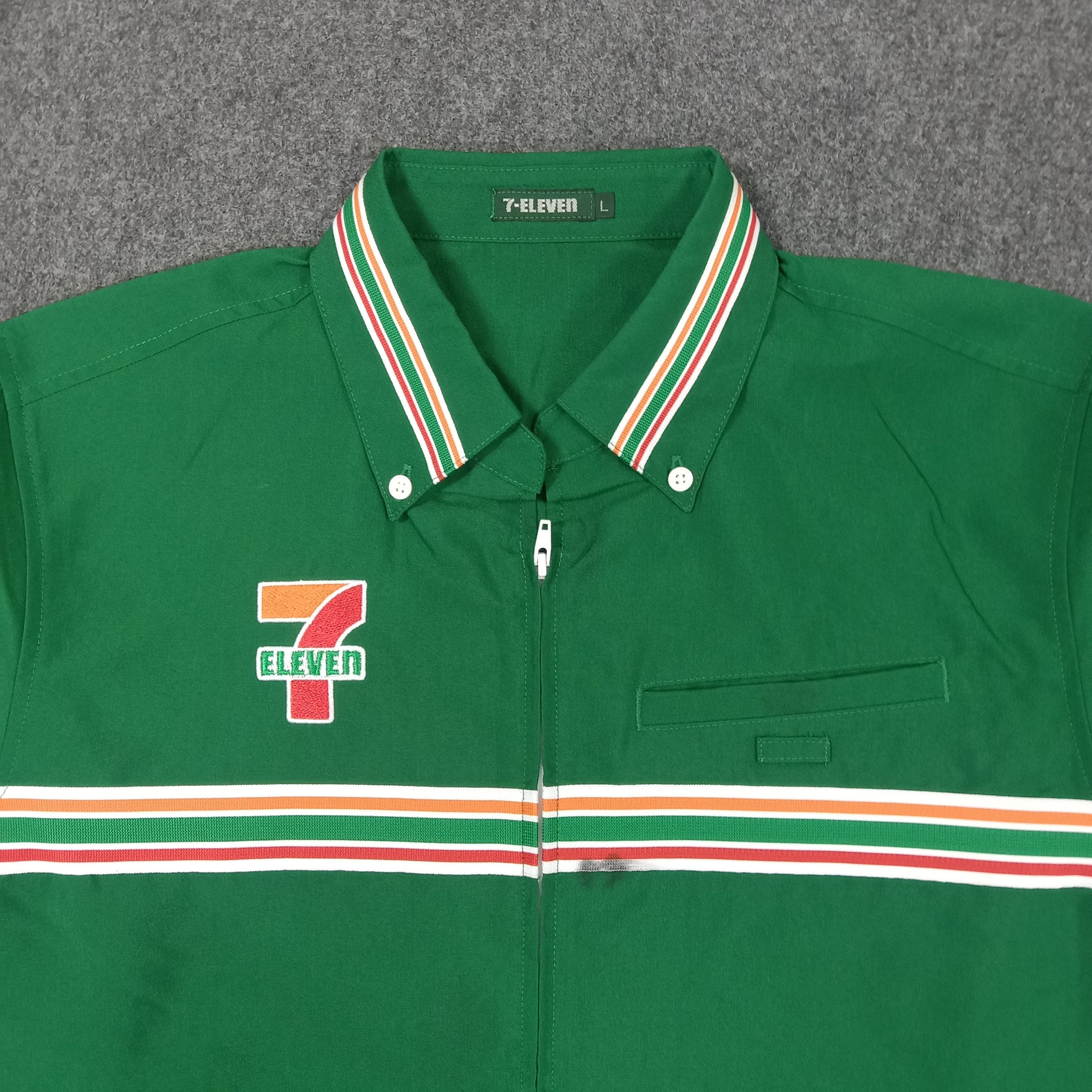 Japanese Brand × Vintage 7 Eleven Japanese Brand Uniform Jacket Size US L / EU 52-54 / 3 - 2 Thumbnail