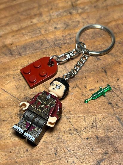 Cartoon Network × Handmade irritated studio arcane jinx silco anime keychain minifigure Size ONE SIZE - 7 Thumbnail