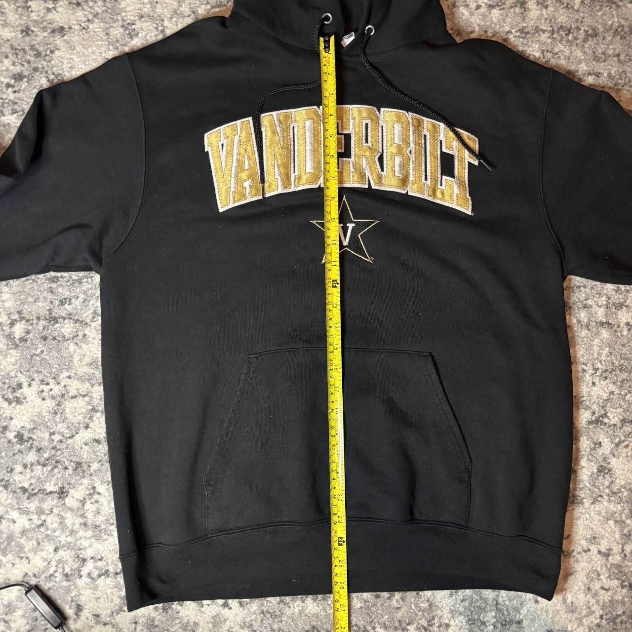 Champion Vintage Vanderbilt Commodores Spellout Hoodie Size US L / EU 52-54 / 3 - 3 Thumbnail