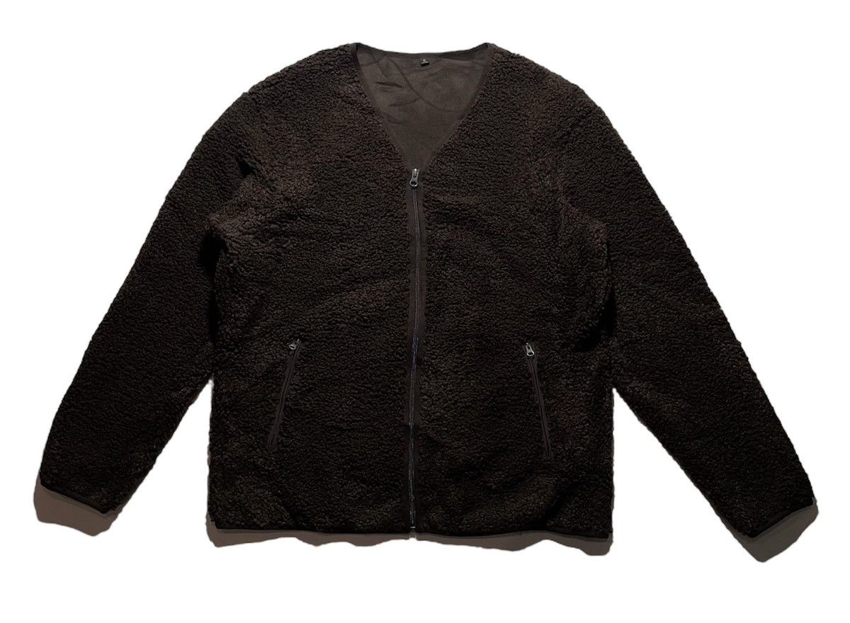 Uniqlo Uniqlo Sherpa Zip Fleece Size US XL / EU 56 / 4 - 1 Thumbnail