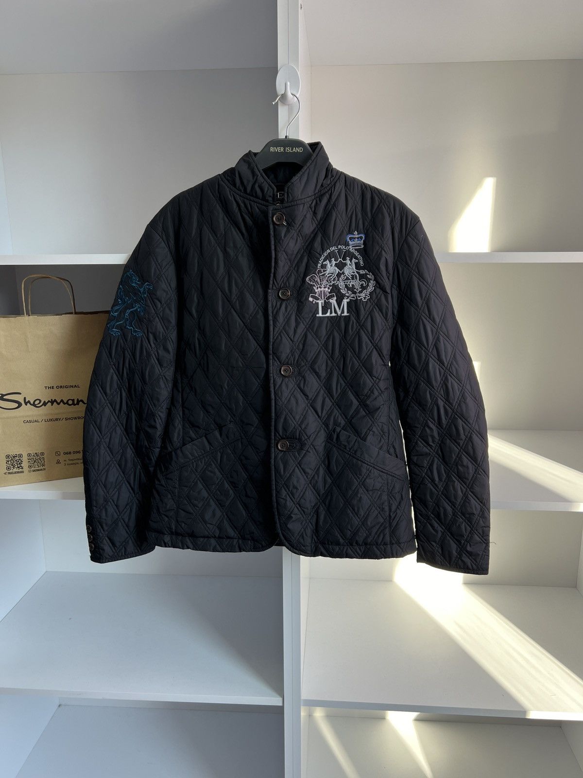 La Martina × Vintage Vintage La Martina Quitted Jacket Size US M / EU 48-50 / 2 - 3 Thumbnail
