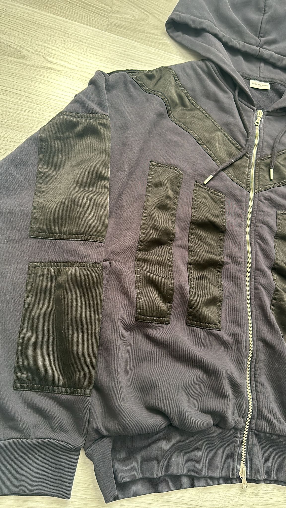 Dries Van Noten Dries Van Noten Herrera Zip Hoodie Large RARE Size US L / EU 52-54 / 3 - 5 Thumbnail