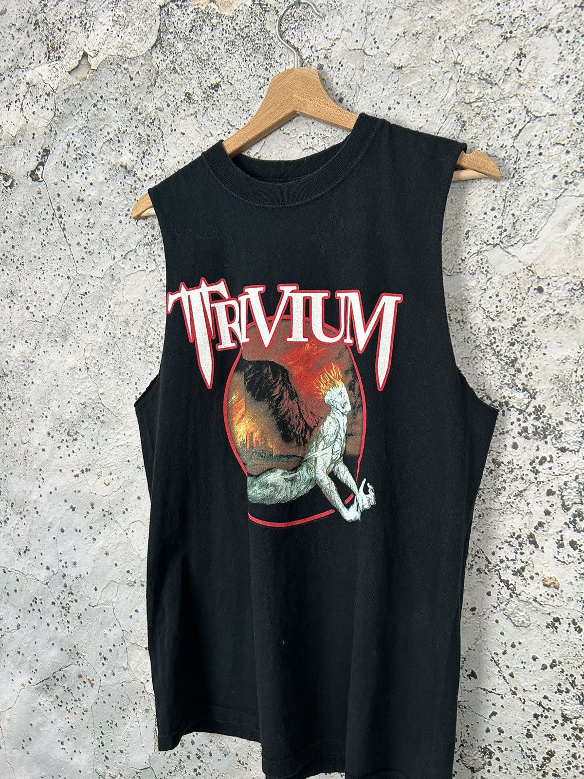 Band Tees Vintage Trivium Rock Band Tee Metal Graphic Rare Punk Size US M / EU 48-50 / 2 - 2 Thumbnail